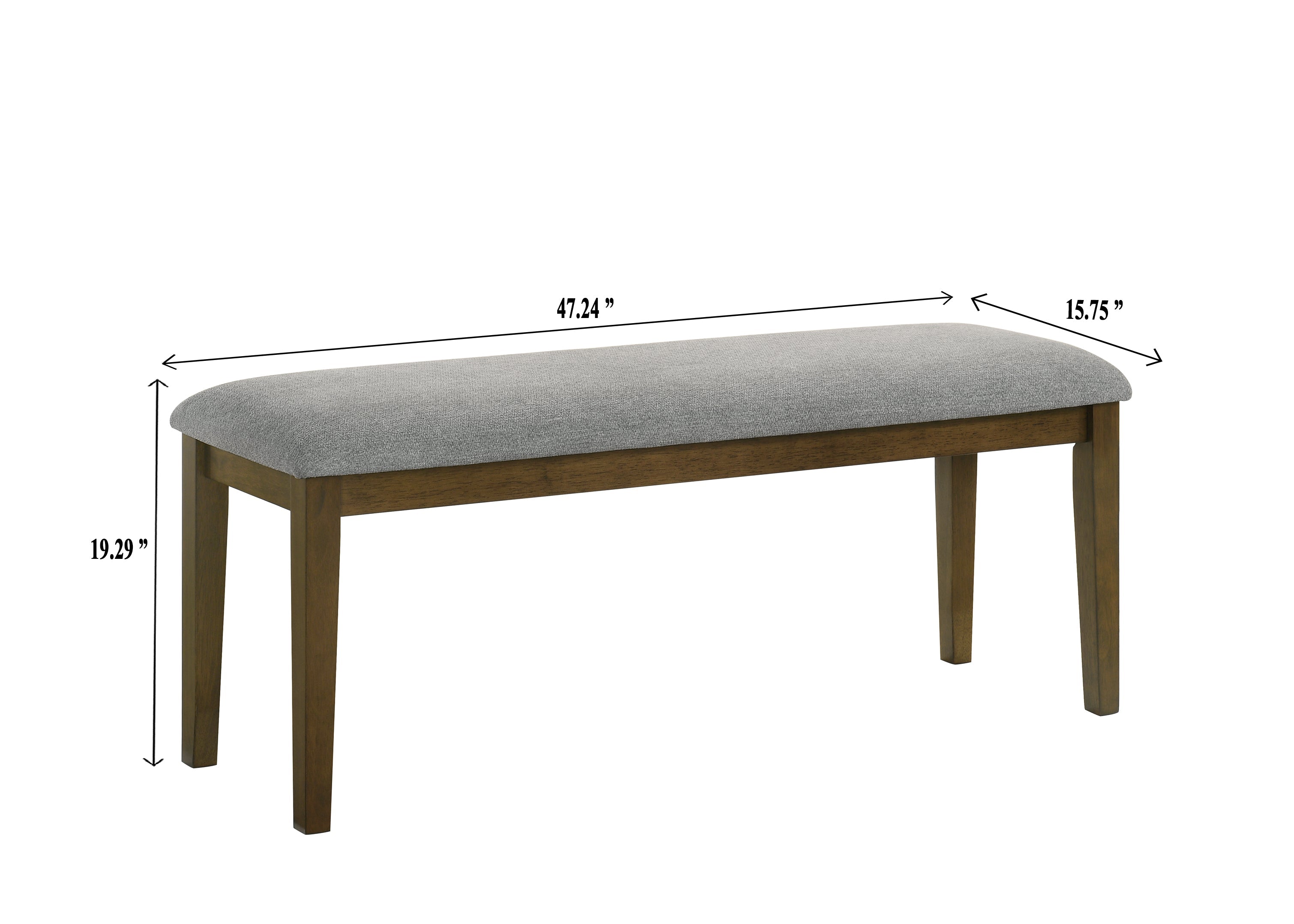 Everly Brown Bench
