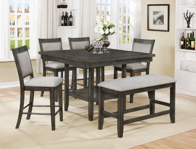 FULTON GREY COUNTER HEIGHT GROUP Smyrna Furniture Outlet