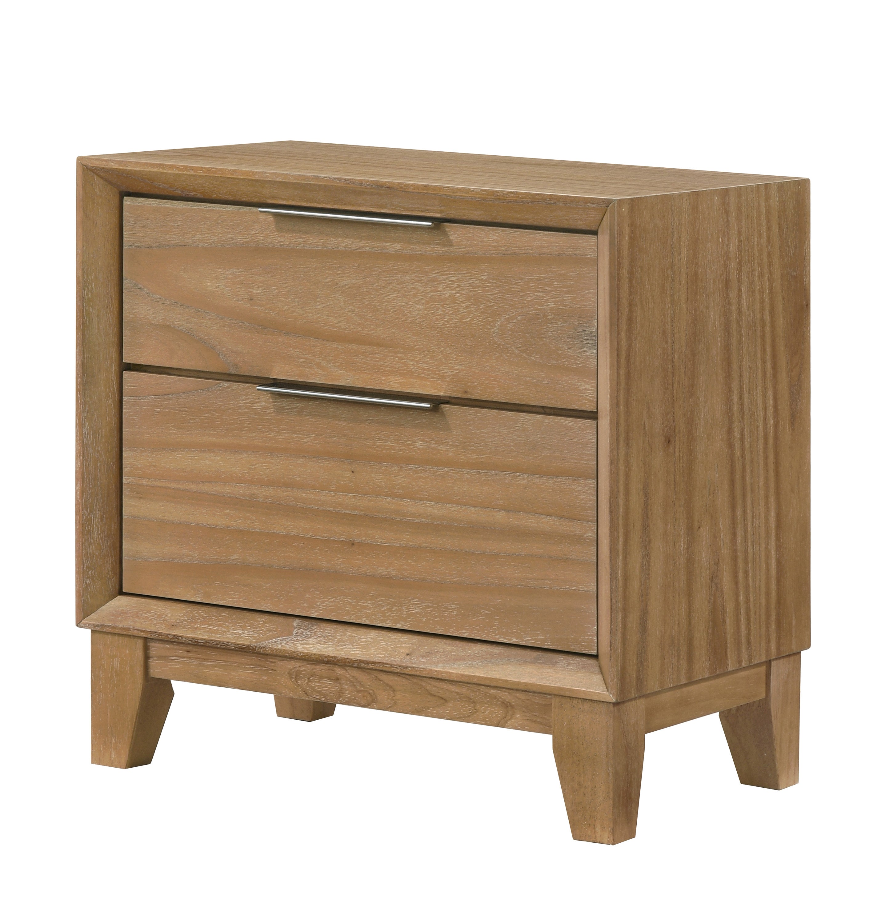 Florian Natural Wood Nightstand