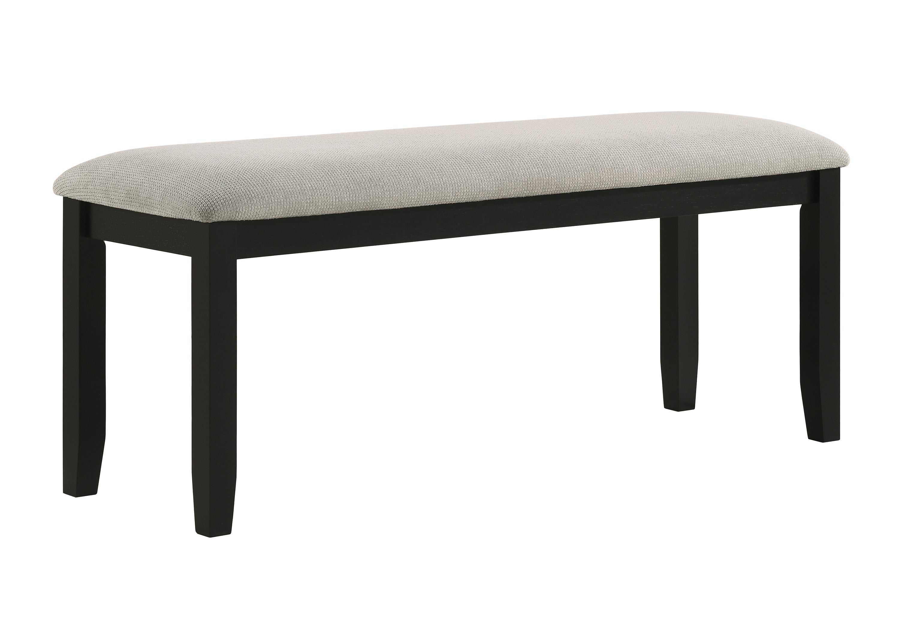 Folio Black/Neutral Dining Bench