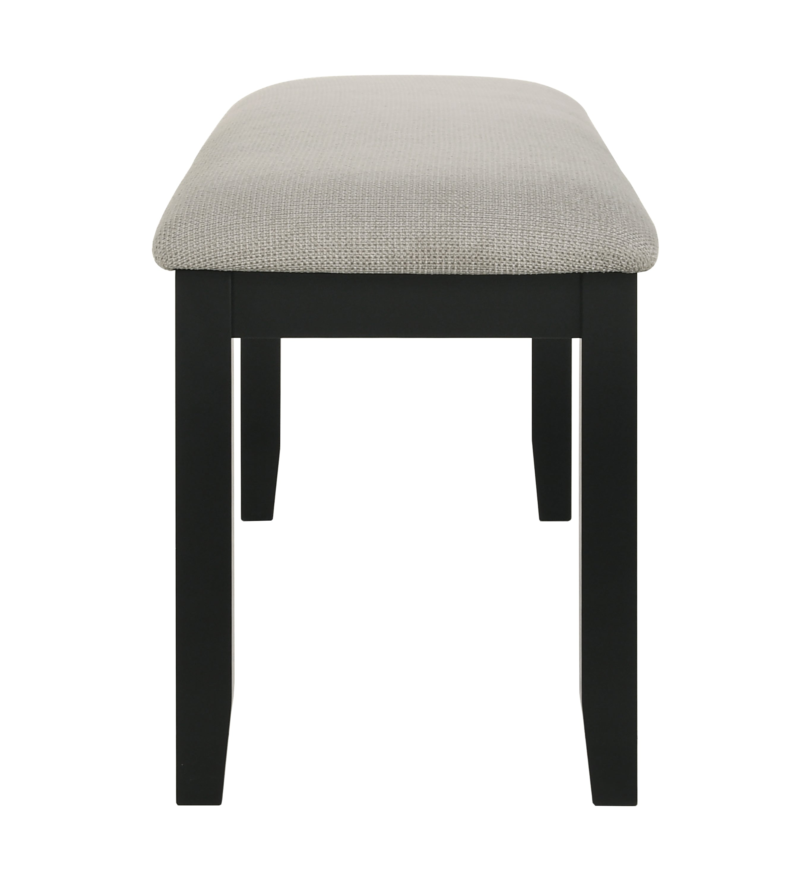 Folio Black/Neutral Dining Bench