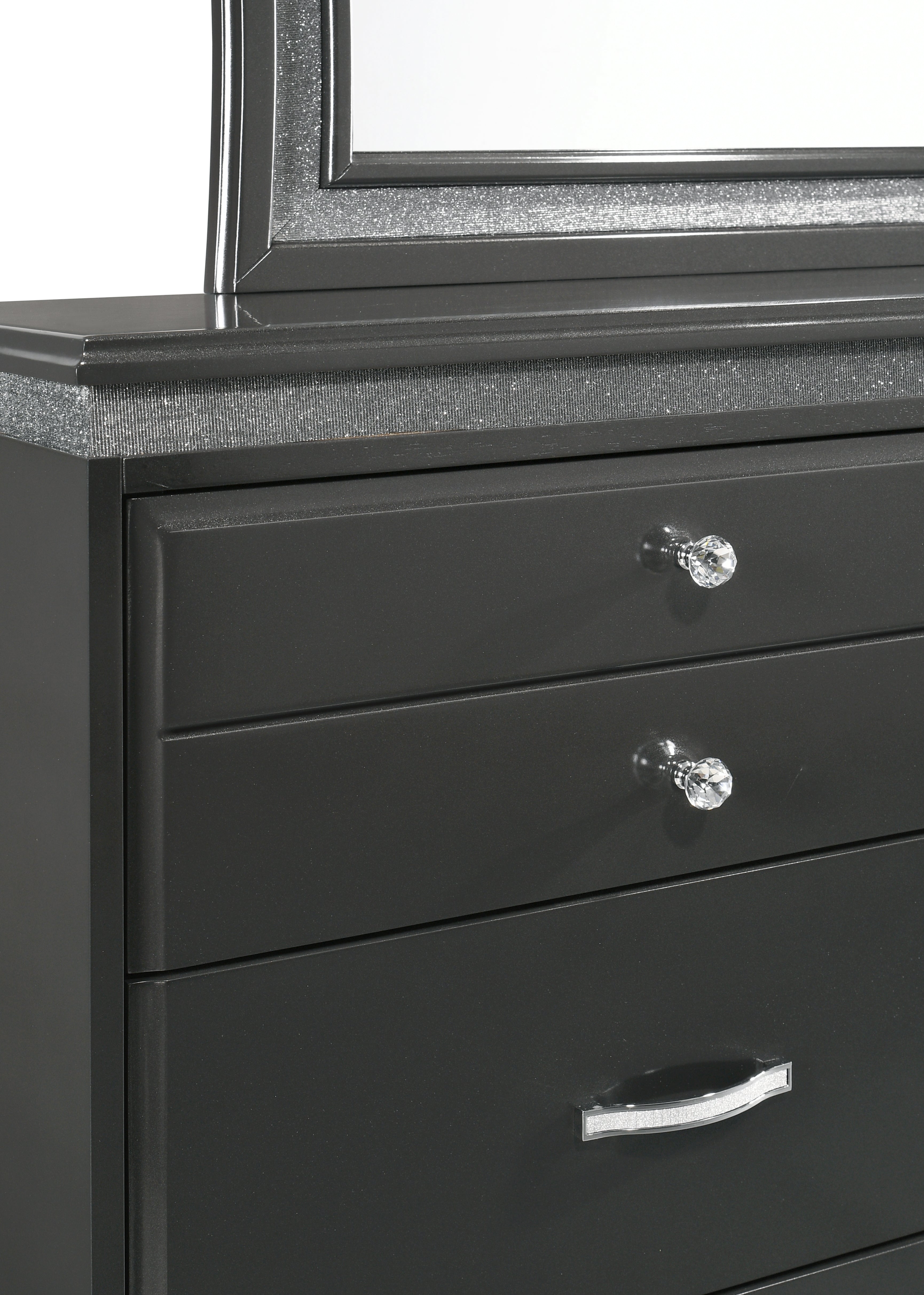 Frampton Gray Bedroom Mirror (Mirror Only)