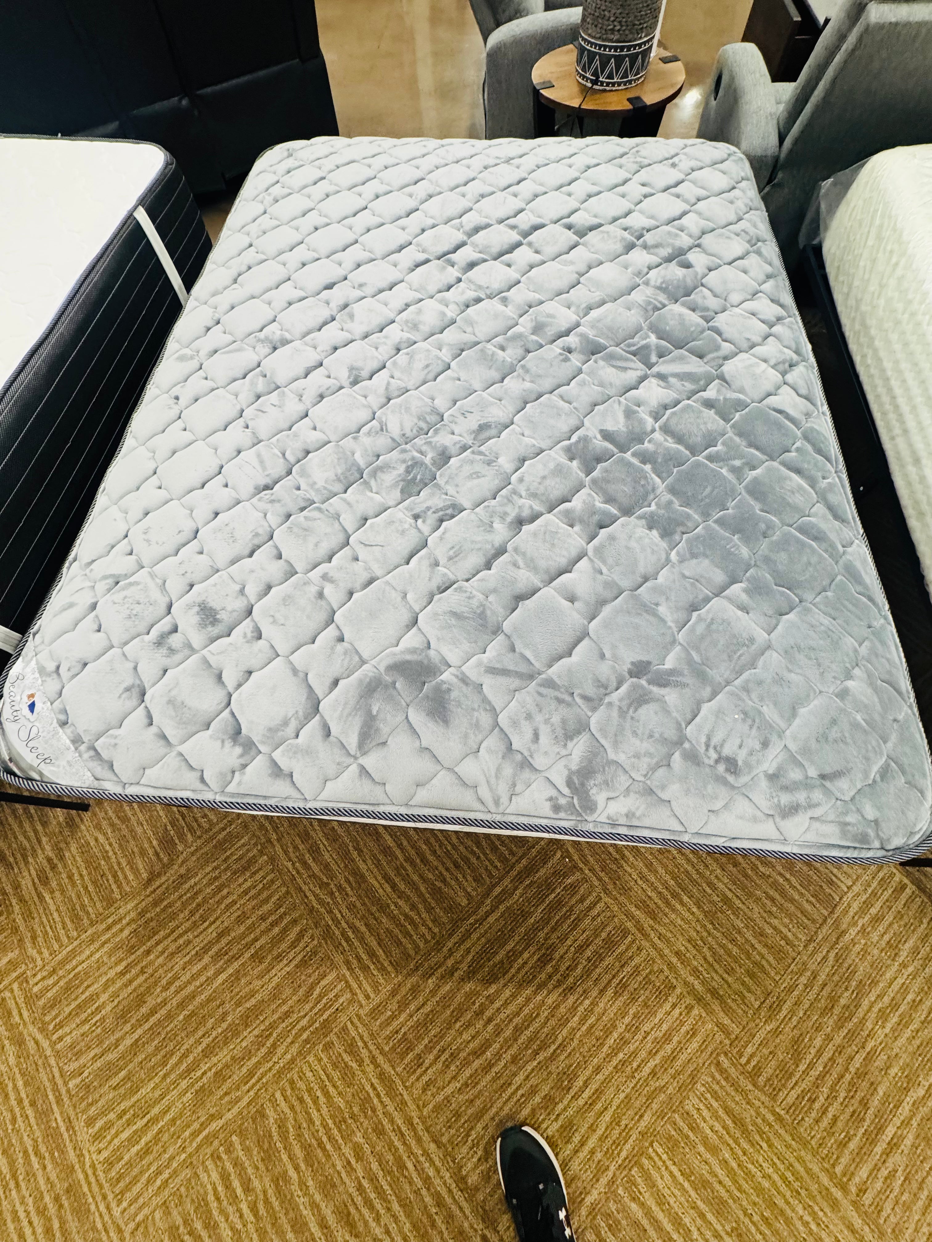 Beauty sleep plush mattress