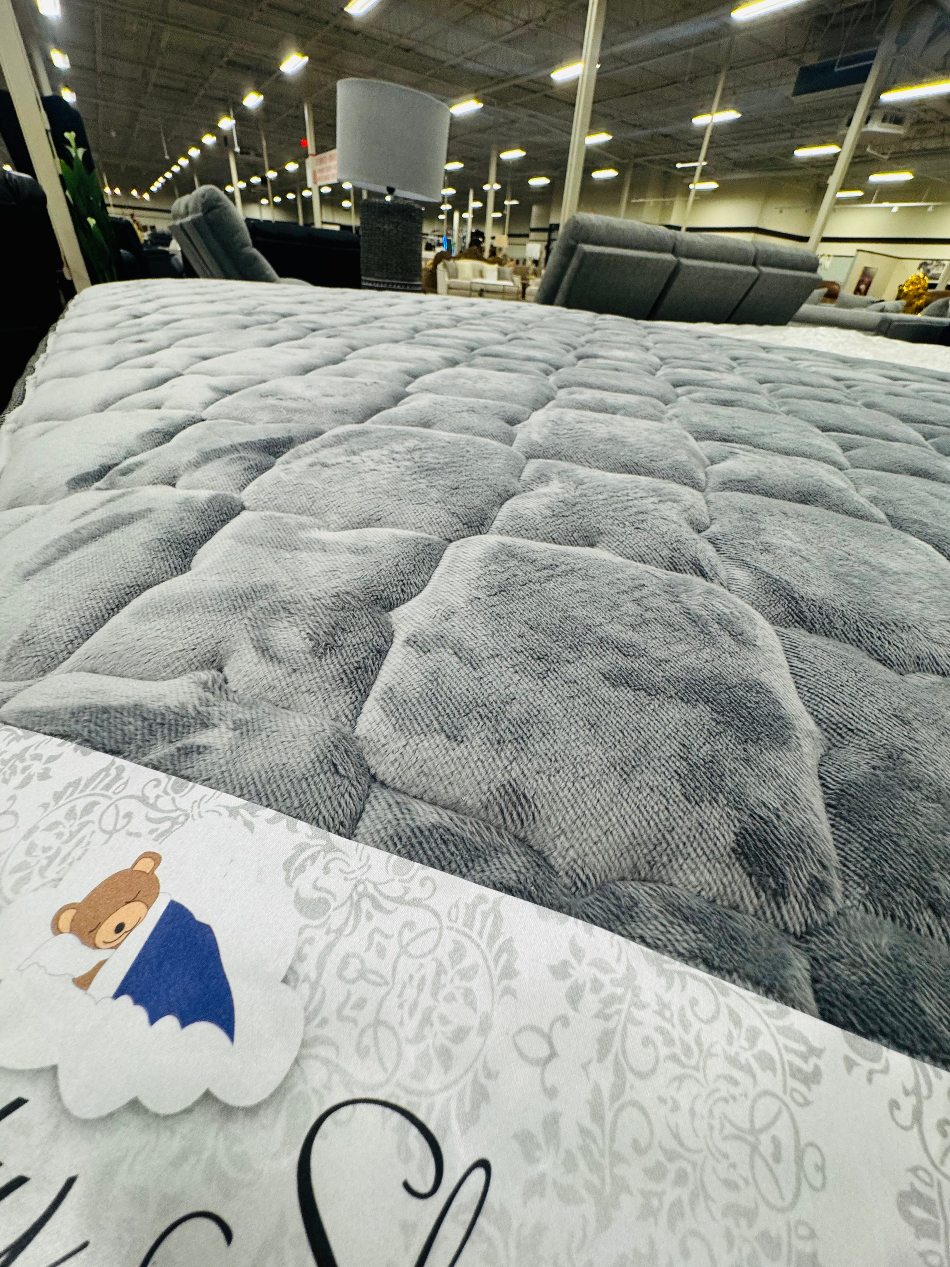 Beauty sleep plush mattress
