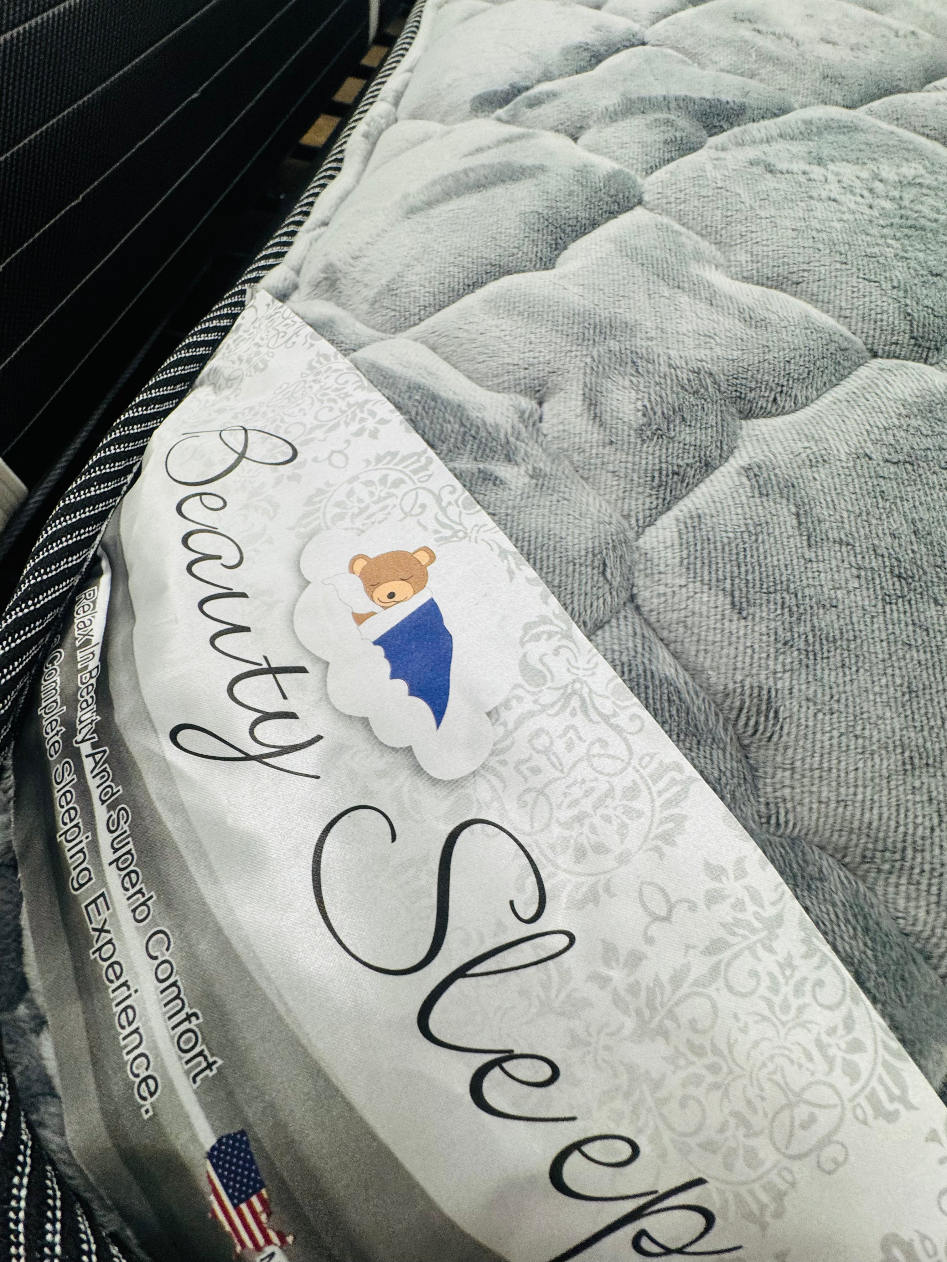 Beauty sleep plush mattress