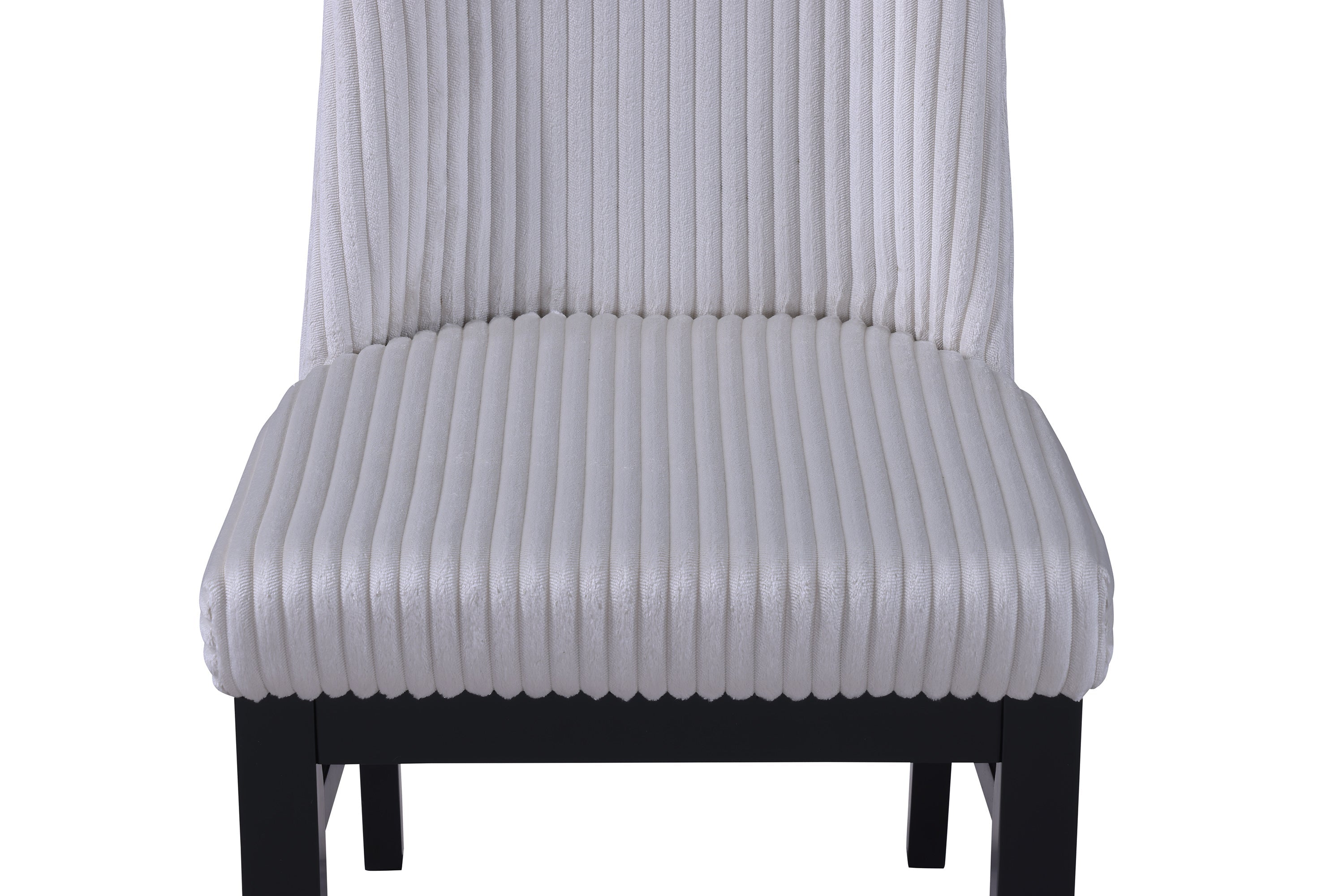 Hadley Black/Light Gray Dining Side Chair, Set of 2