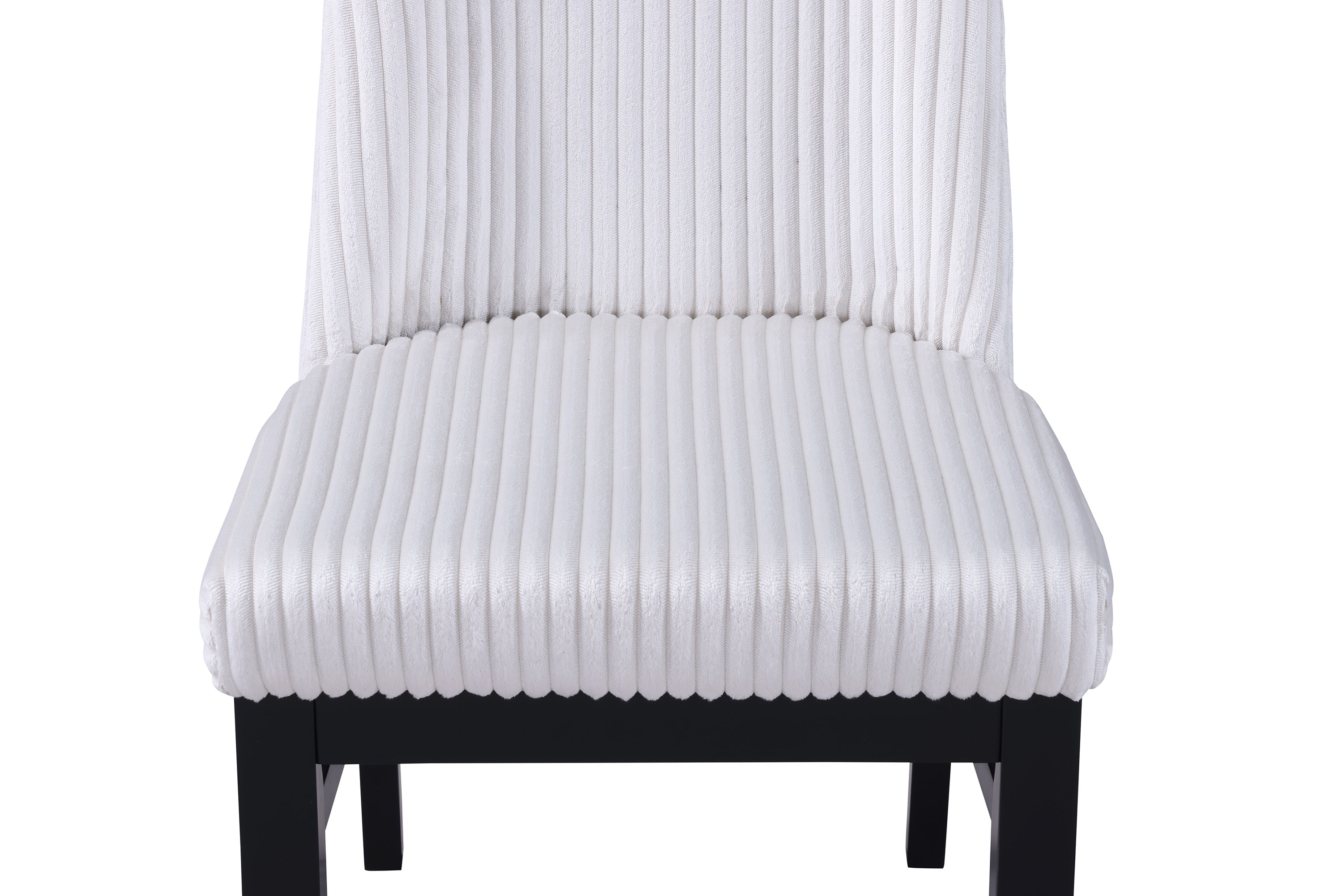 Hadley Black/White Dining Side Chair, Set of 2