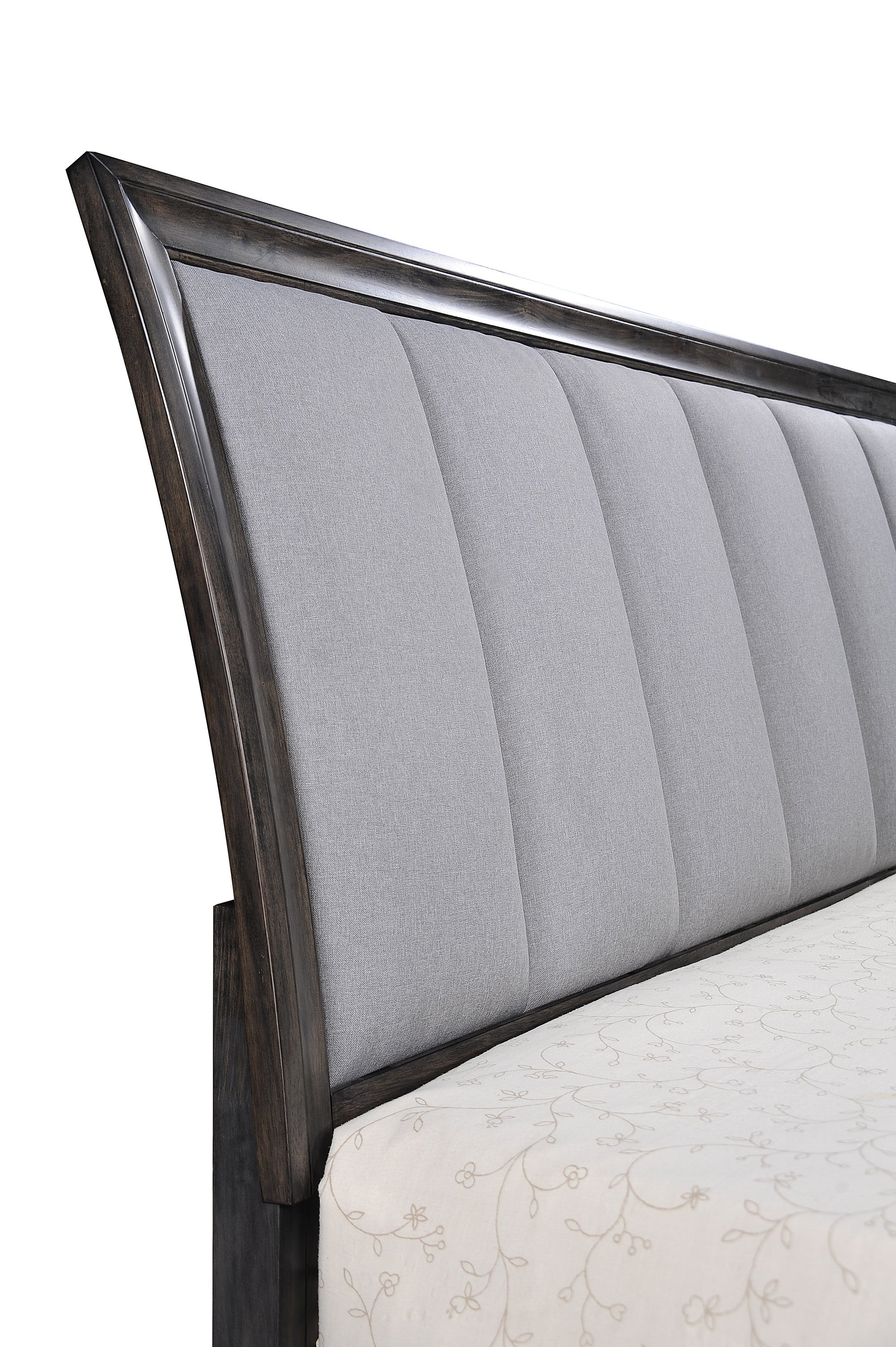 Jaymes Gray Sleigh Storage Platform Bedroom Set