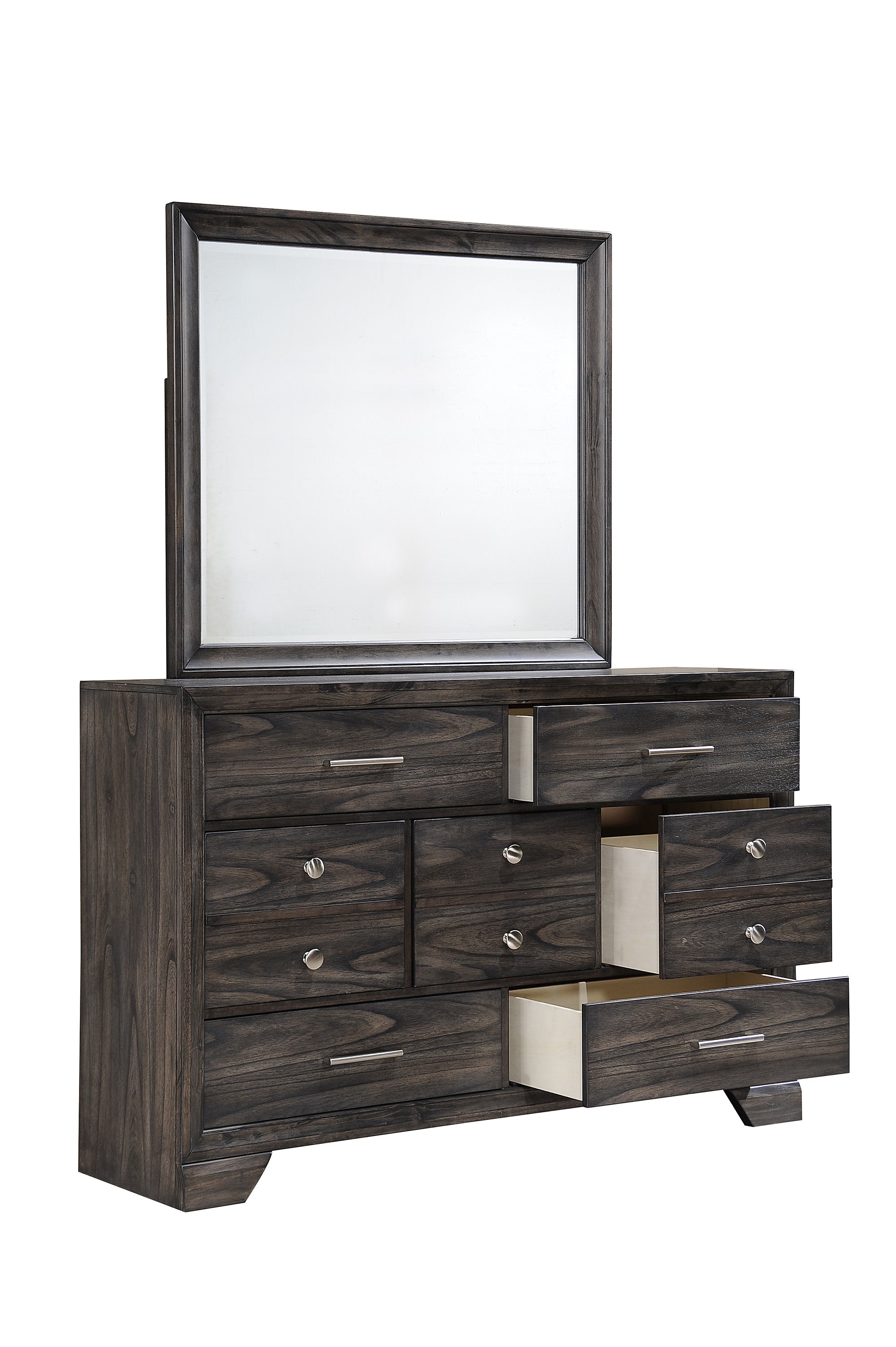 Jaymes Gray Sleigh Storage Platform Bedroom Set