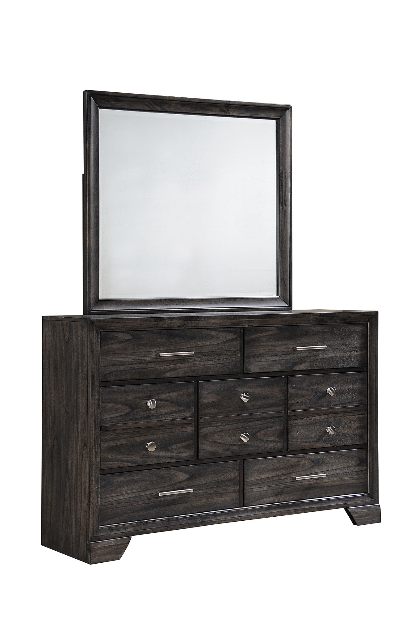 Jaymes Gray Sleigh Storage Platform Bedroom Set