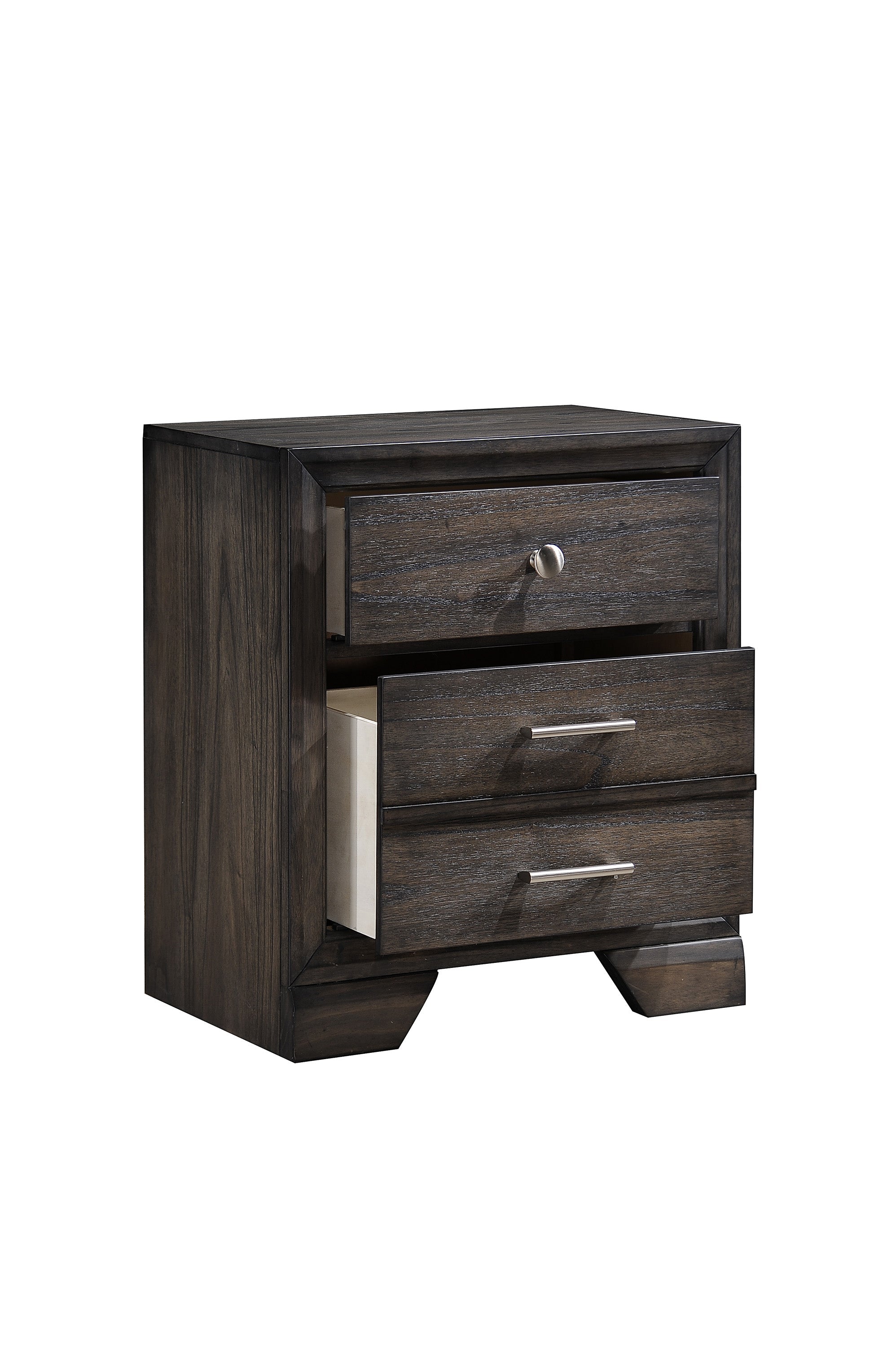 Jaymes Gray Sleigh Storage Platform Bedroom Set