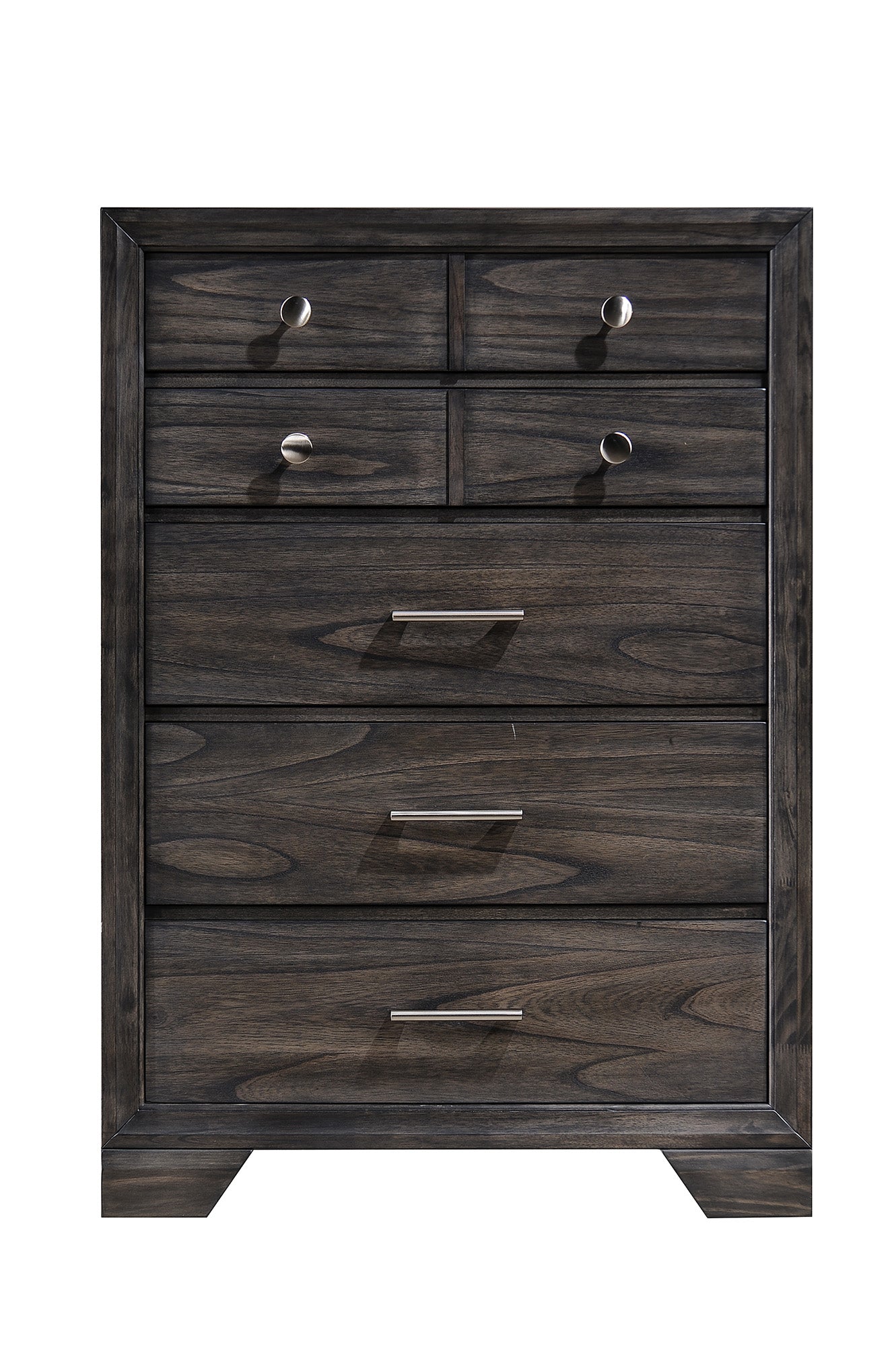 Jaymes Gray Sleigh Storage Platform Bedroom Set