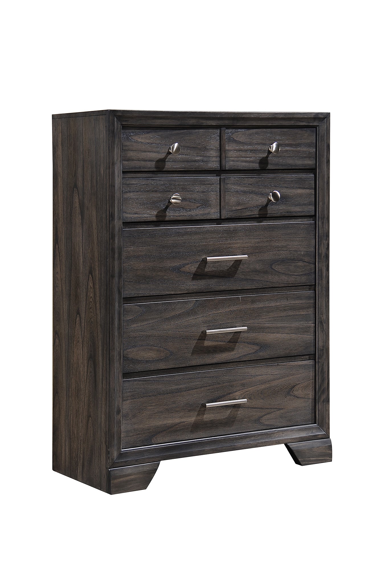 Jaymes Gray Sleigh Storage Platform Bedroom Set