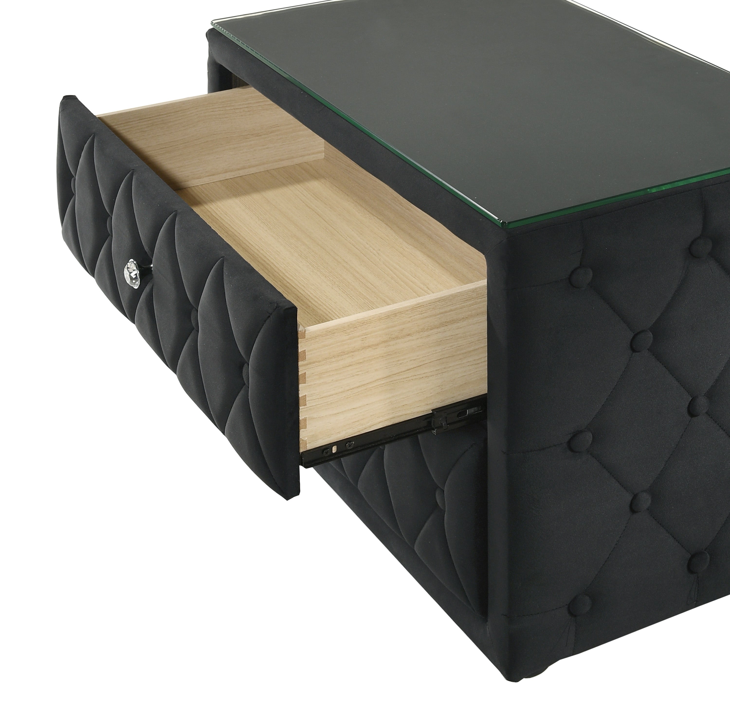 Josephine Black Nightstand