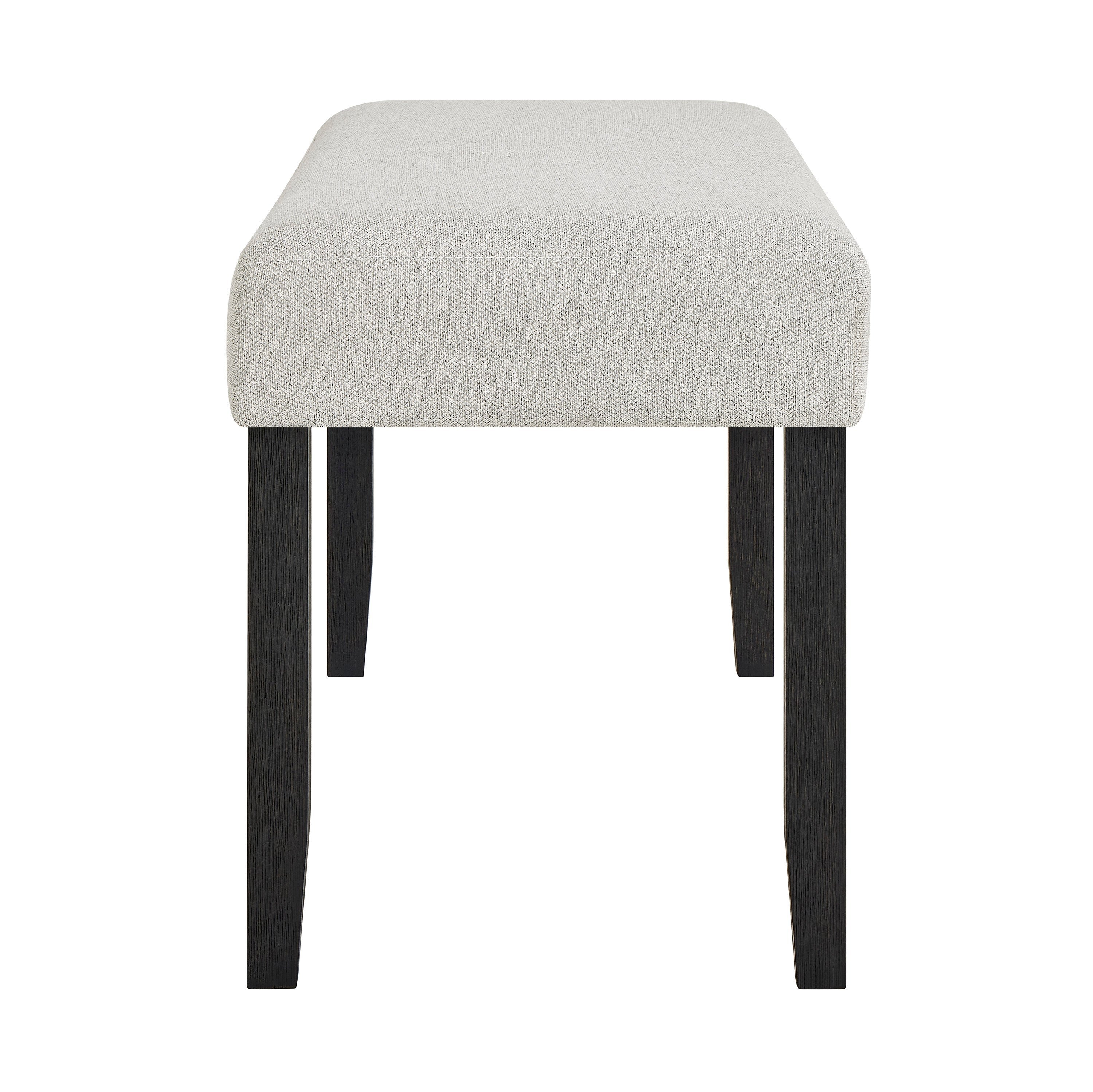 Jules Black/Light Gray Faux Marble Dining Set