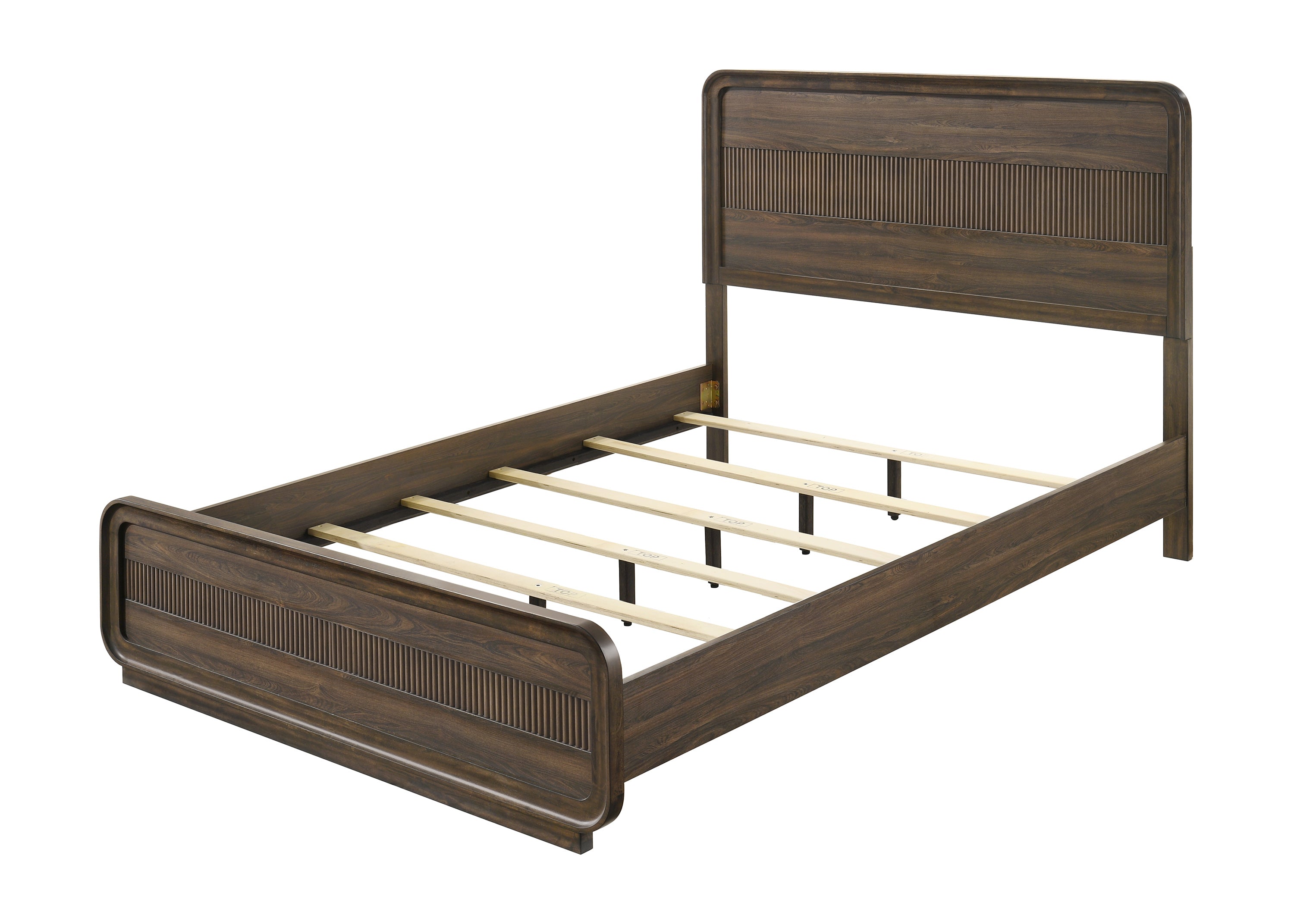 Kinkaid Warm Wood Bedroom Set