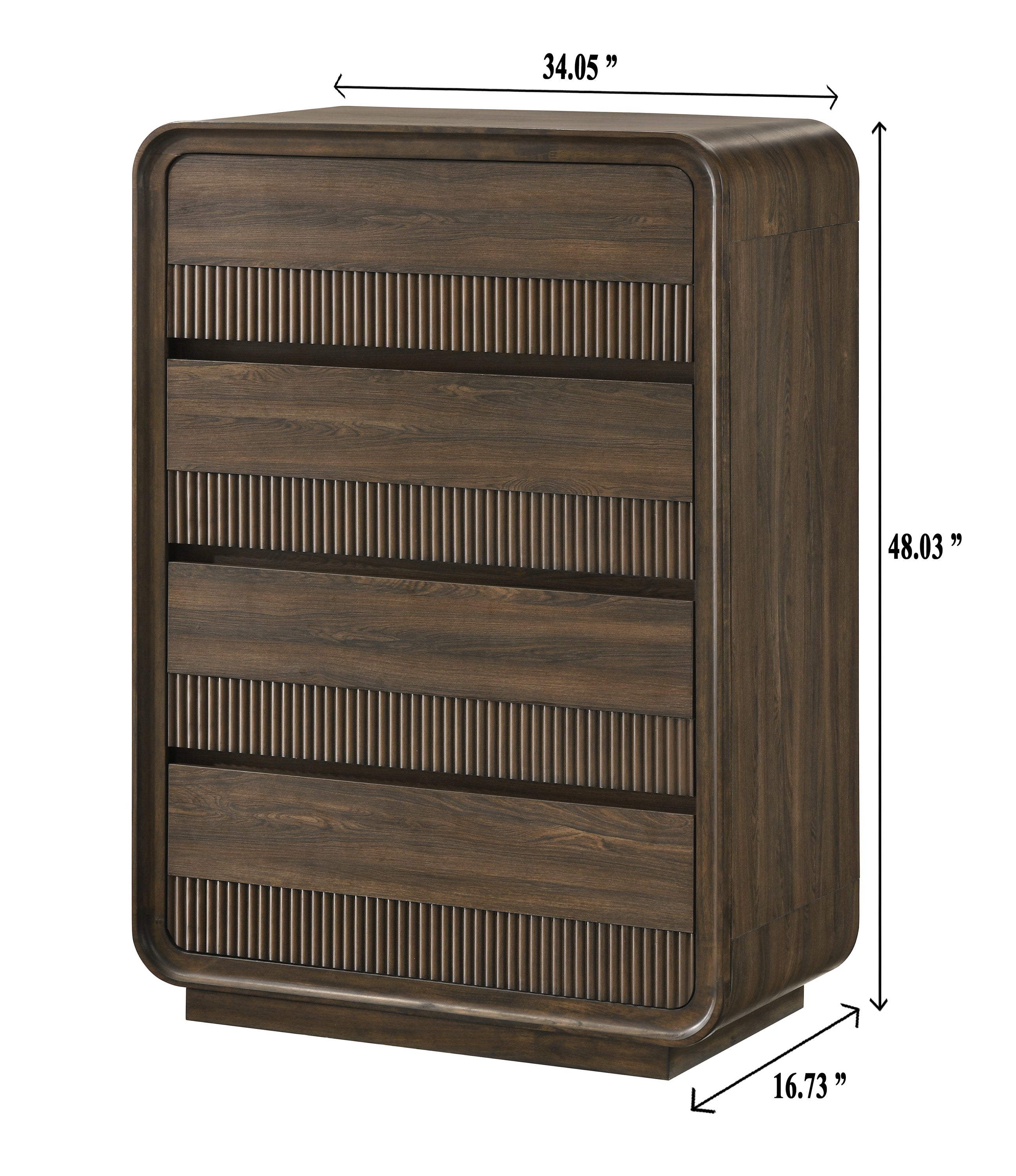 Kinkaid Warm Wood Bedroom Set