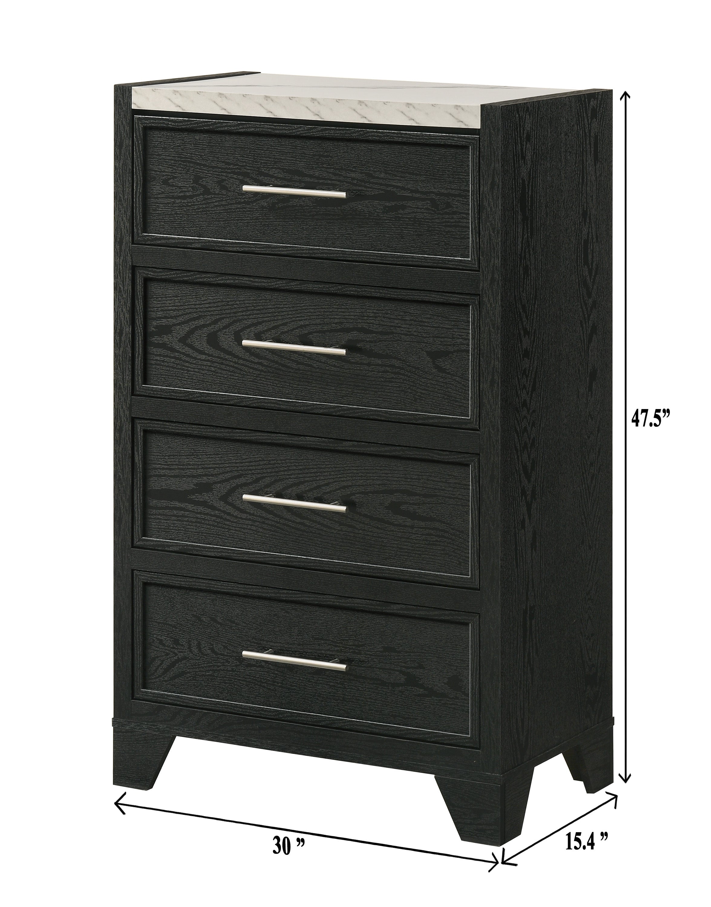 Lamar Black Bedroom Set