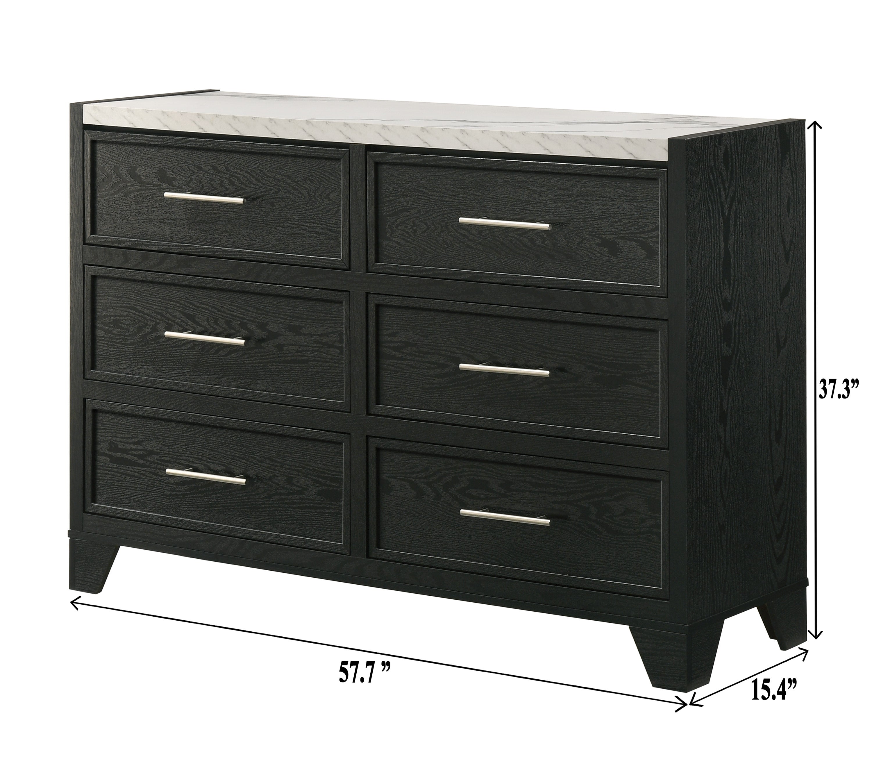 Lamar Black Dresser
