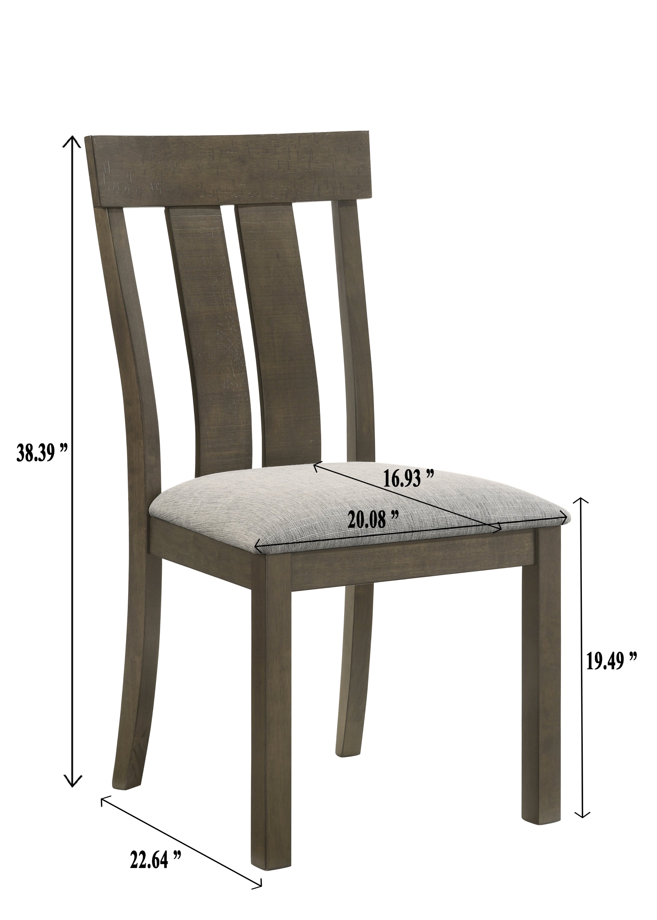 Lloyd Brown Dining Side Chair, Set of 2