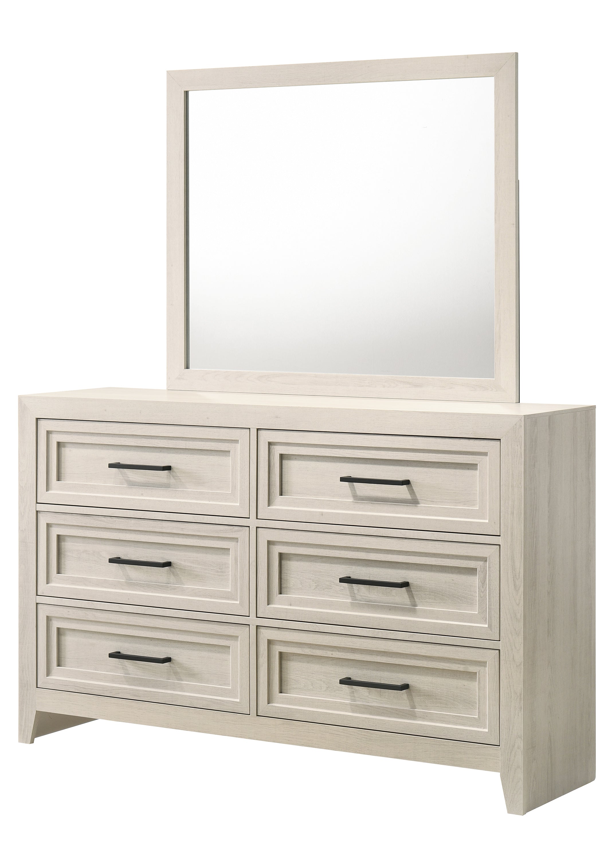Lorraine Antique White Panel Bedroom Set