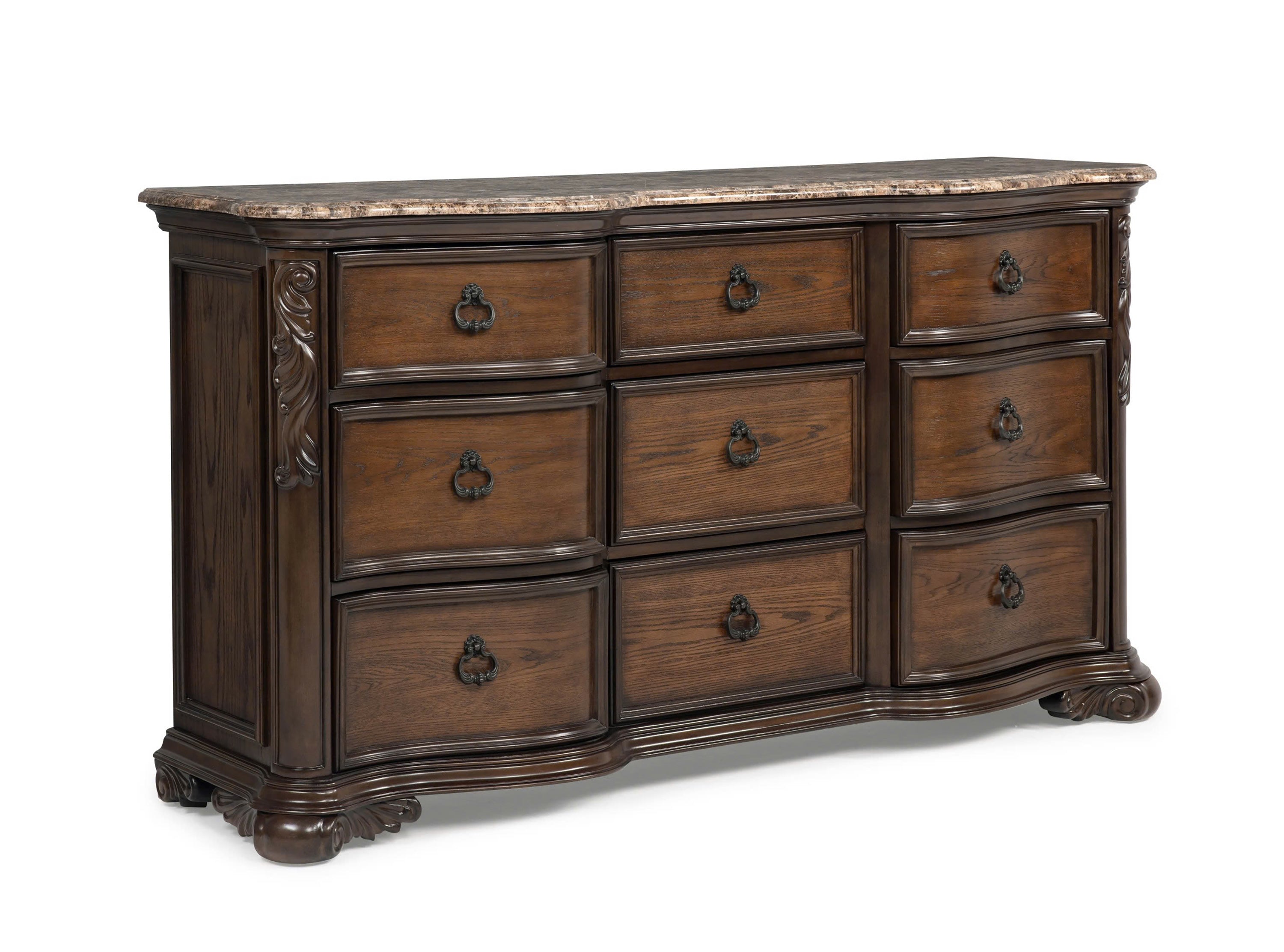 Ludwig Brown Upholstered Panel Bedroom Set