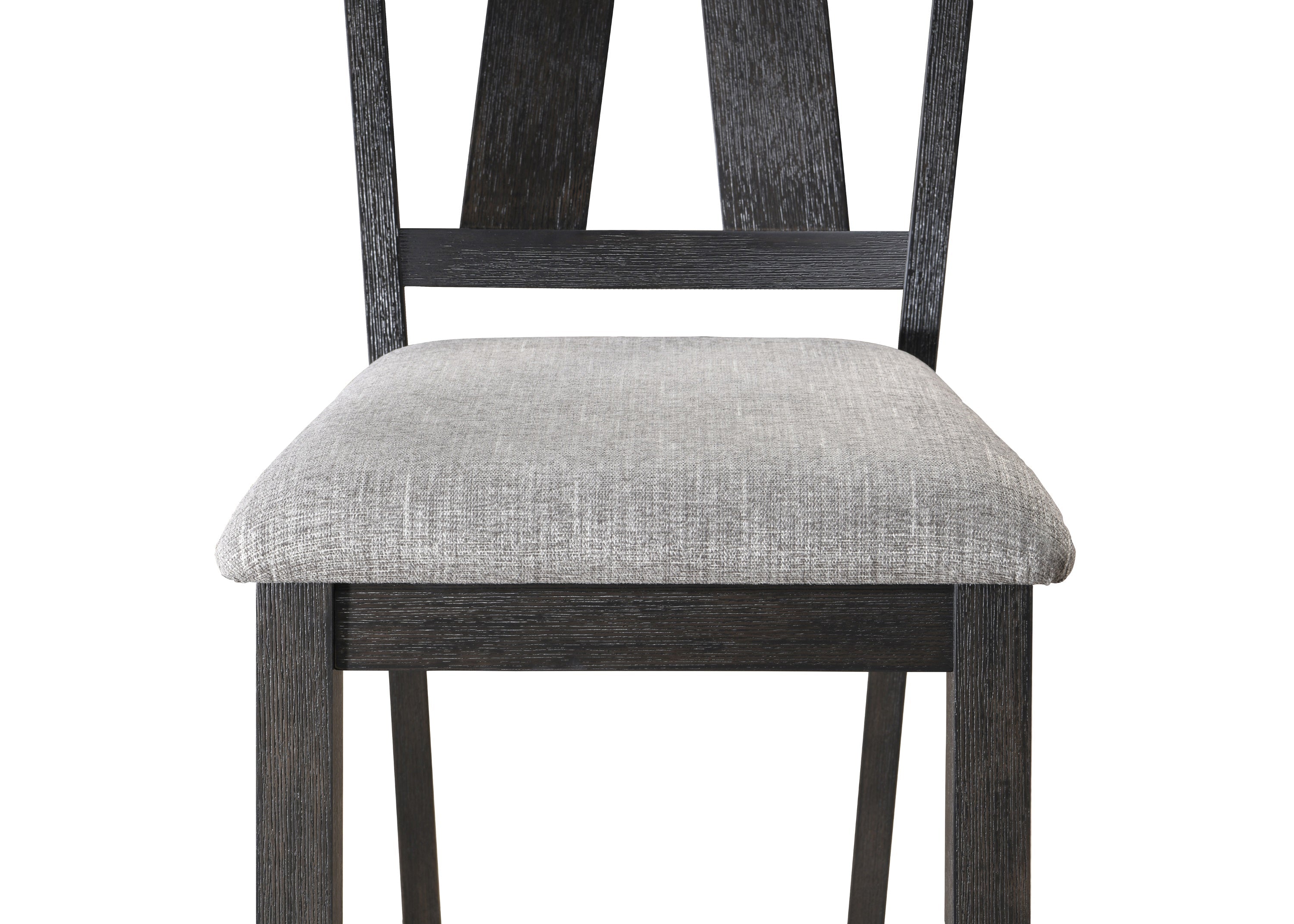 Maribelle Wheat Charcoal Side Chair, Set of 2