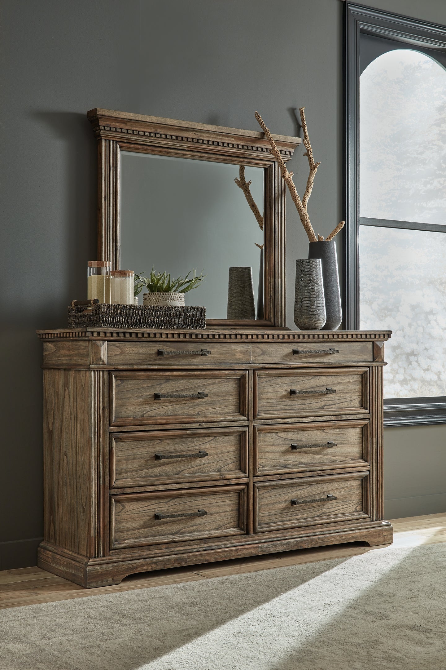 Markenburg Dresser and Mirror Smyrna Furniture Outlet