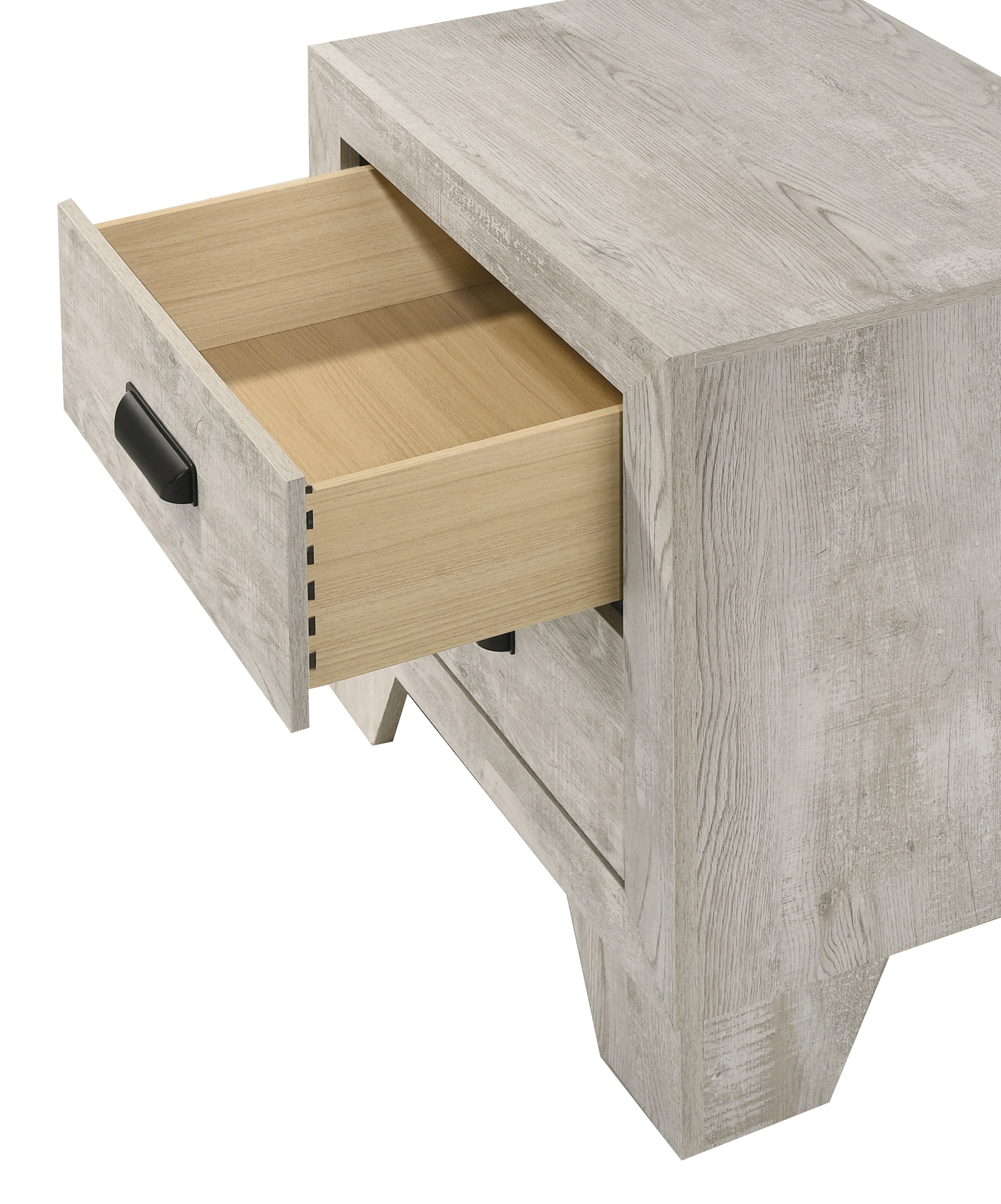 Millie Whitewash Panel Bedroom Set