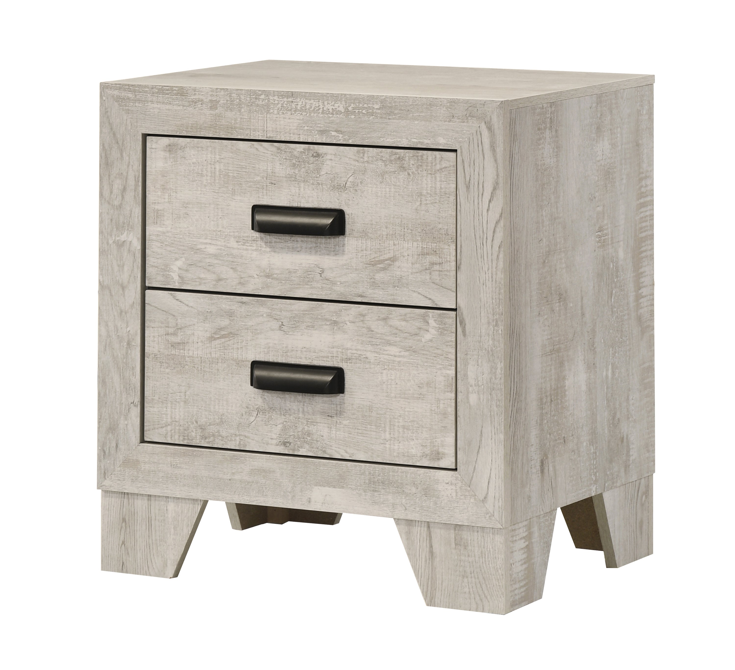 Millie Whitewash Panel Bedroom Set