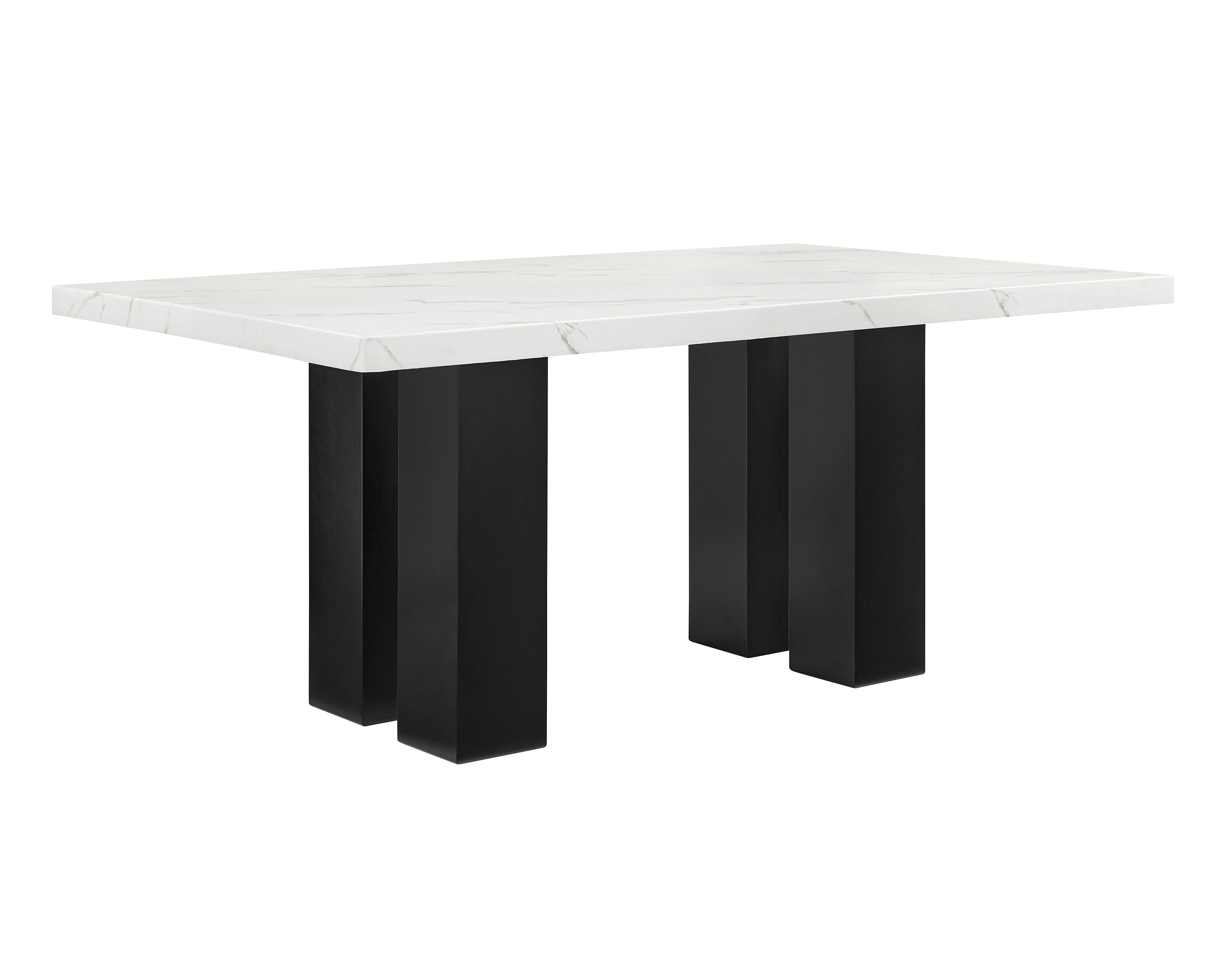 Parkside Gray/Black Dining Table