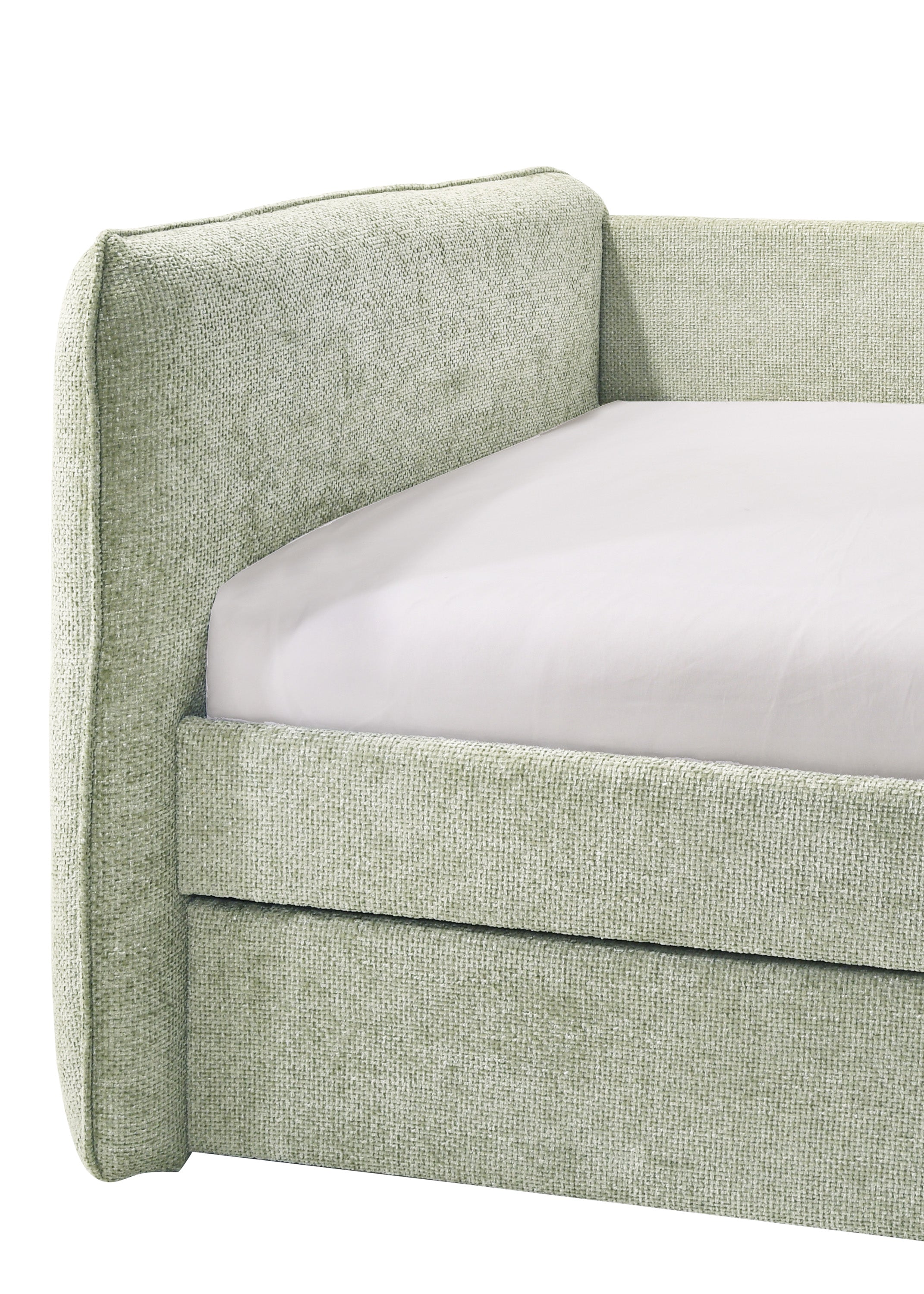 Philipa Light Green Daybed with Trundle
