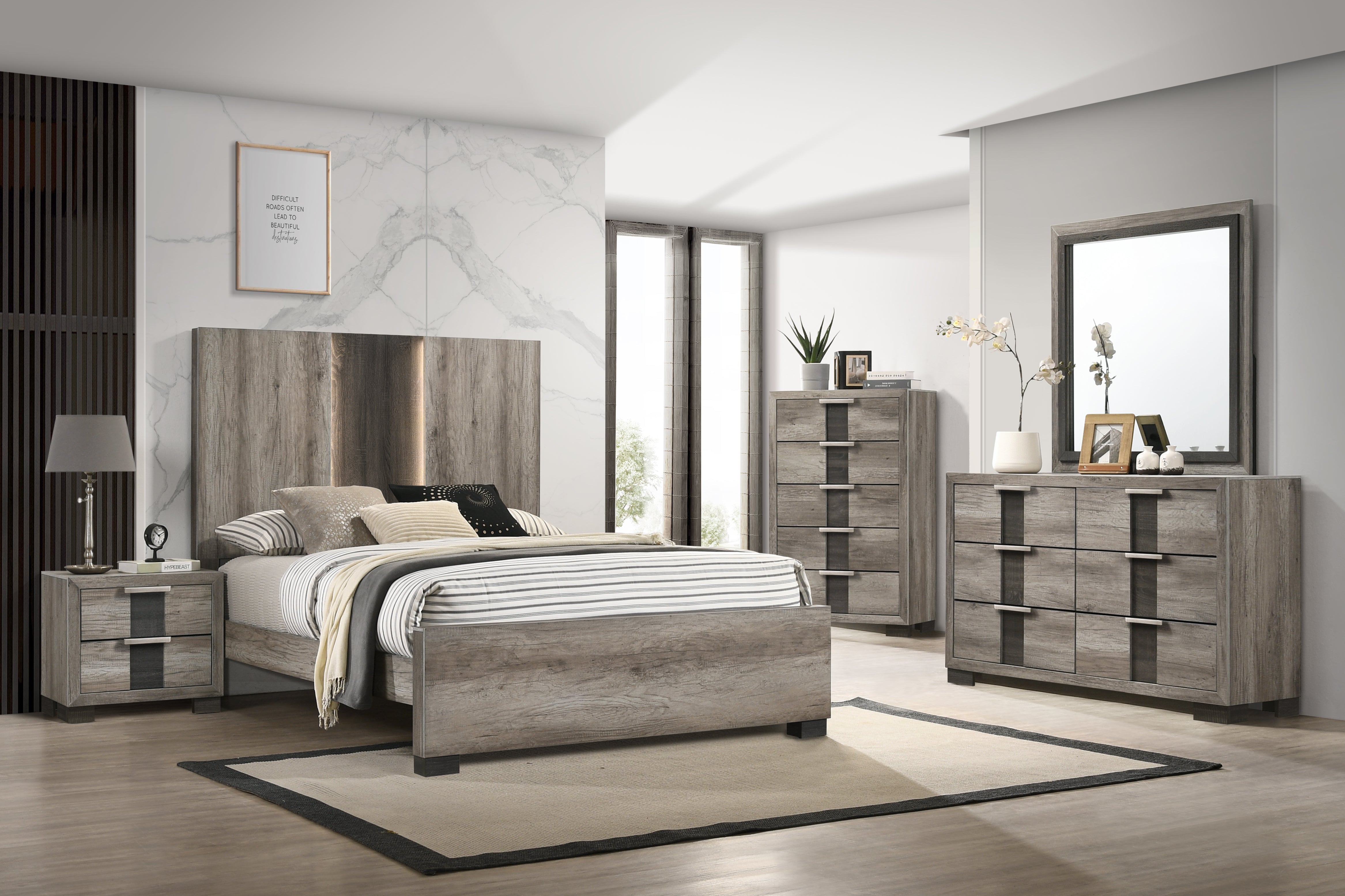 Rangley Brown Mirror (Mirror Only)