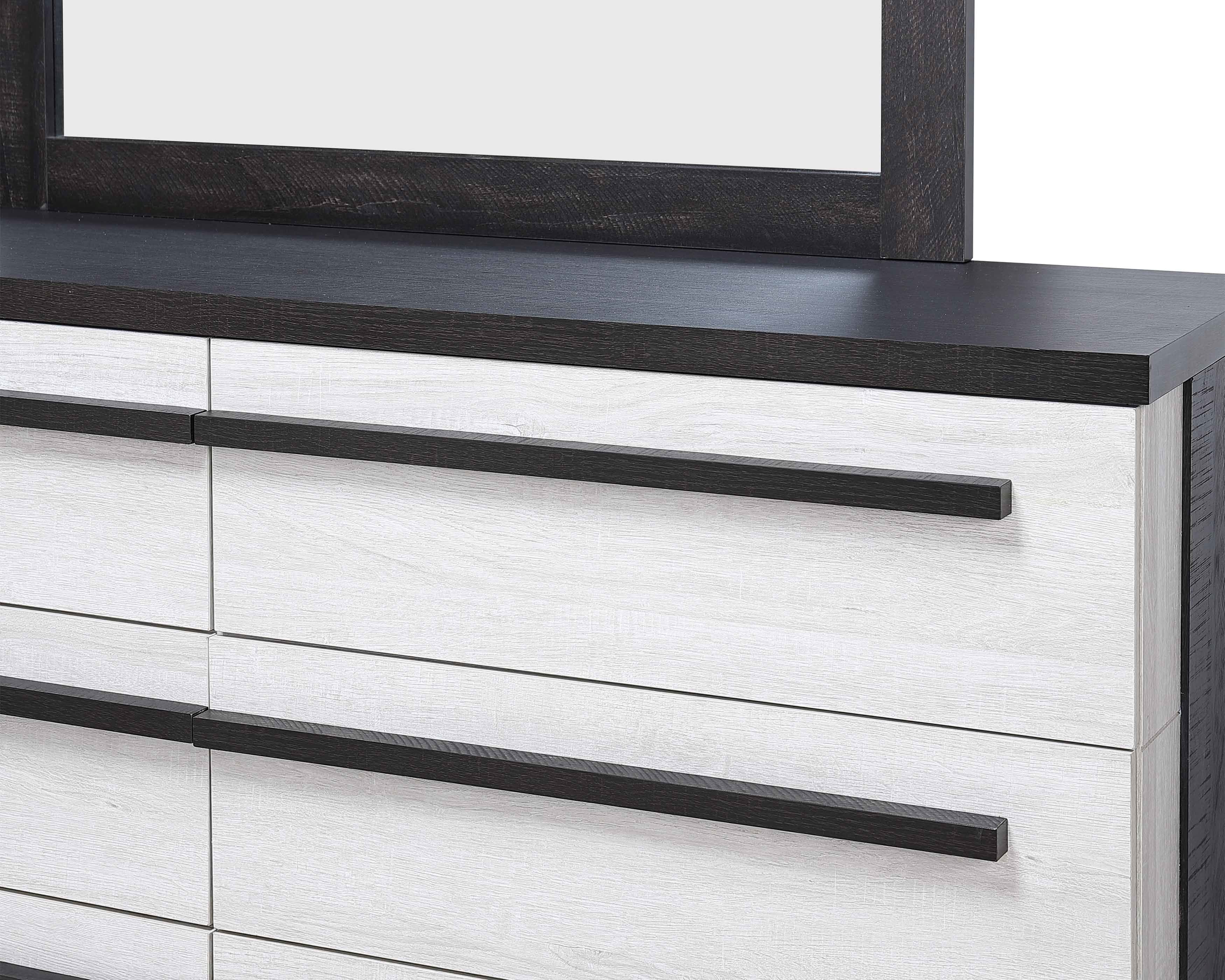 Remington Black/White Dresser Mirror (Mirror Only)