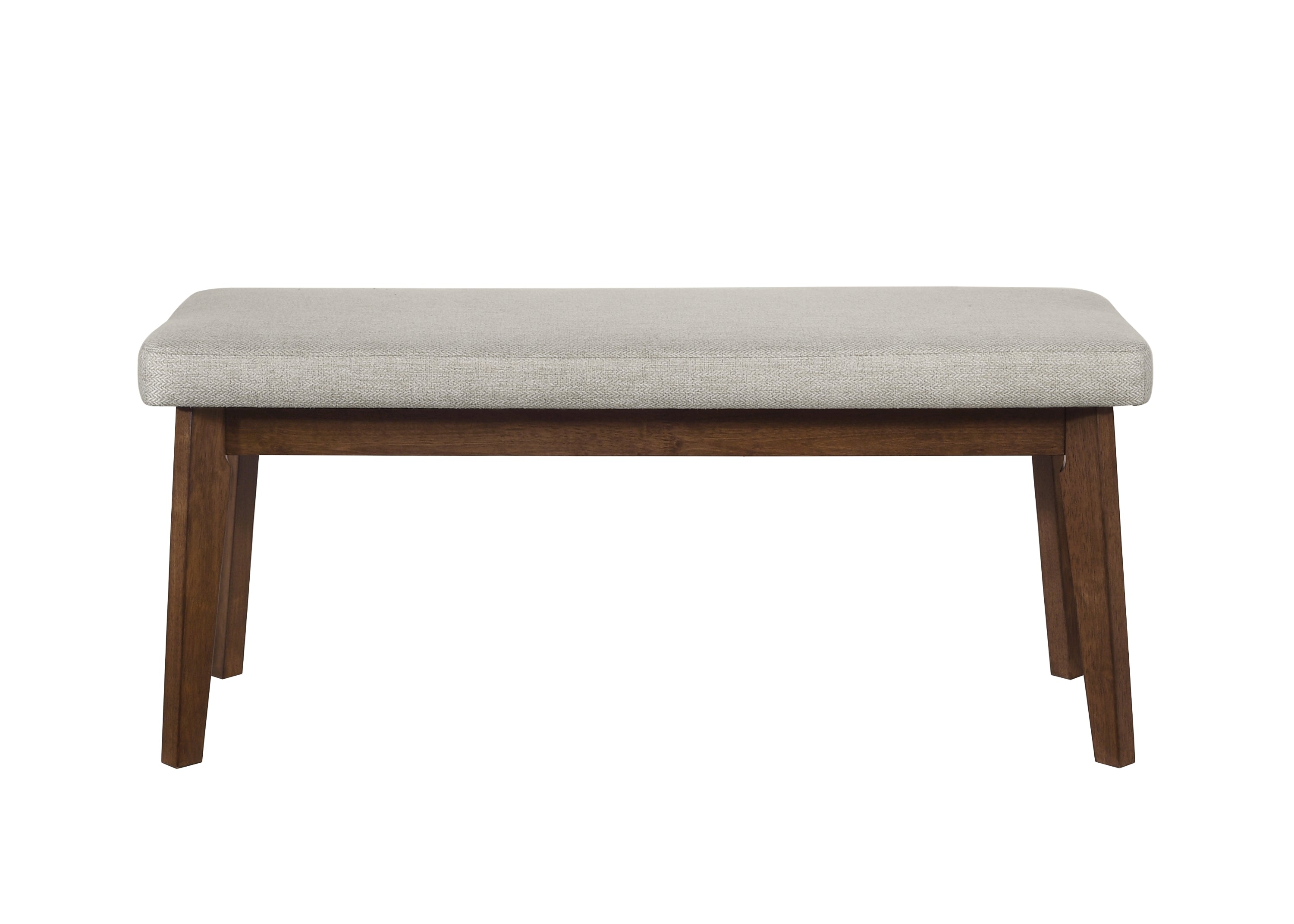 Salerno Beige/Brown Dining Bench