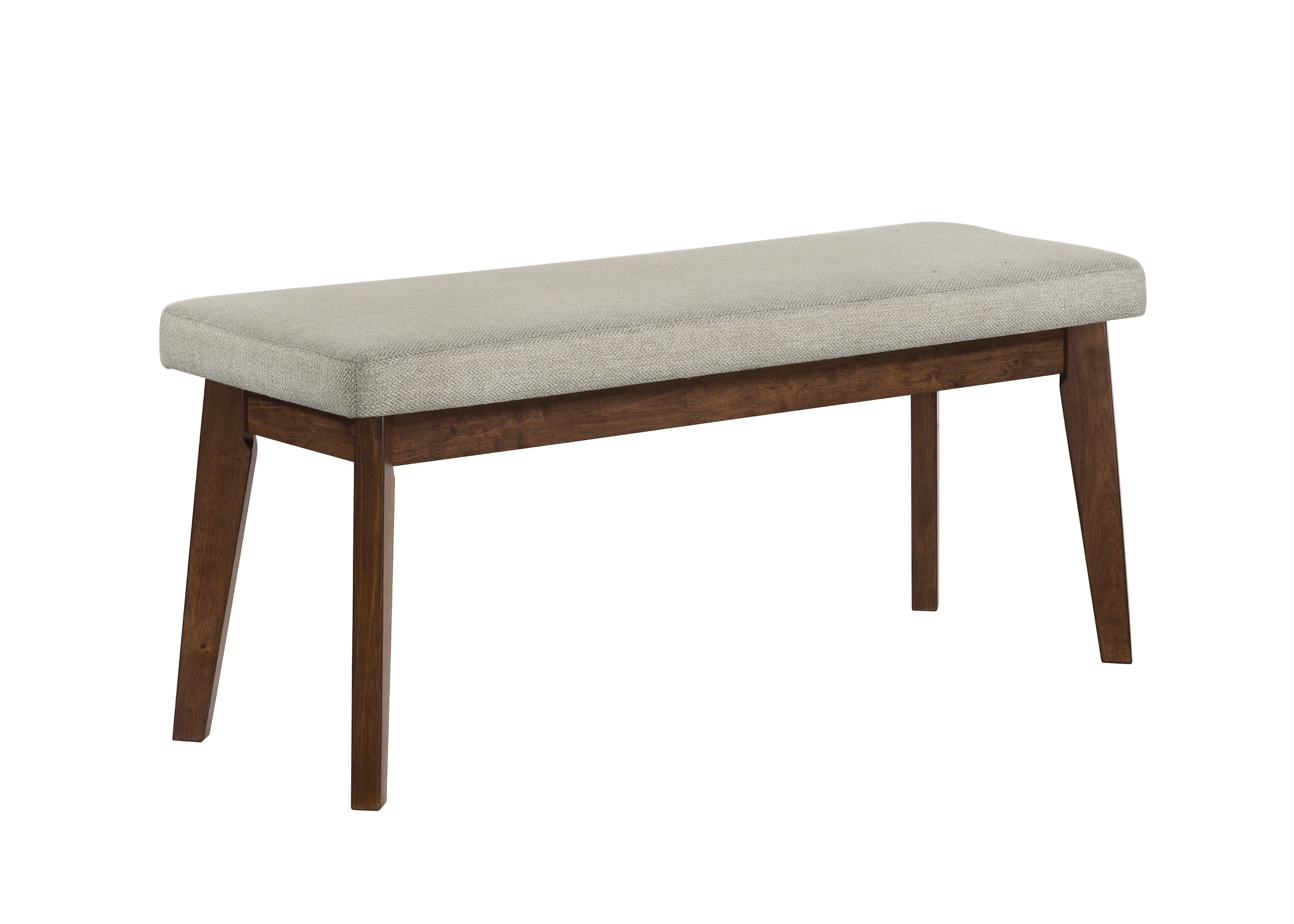 Salerno Beige/Brown Dining Bench
