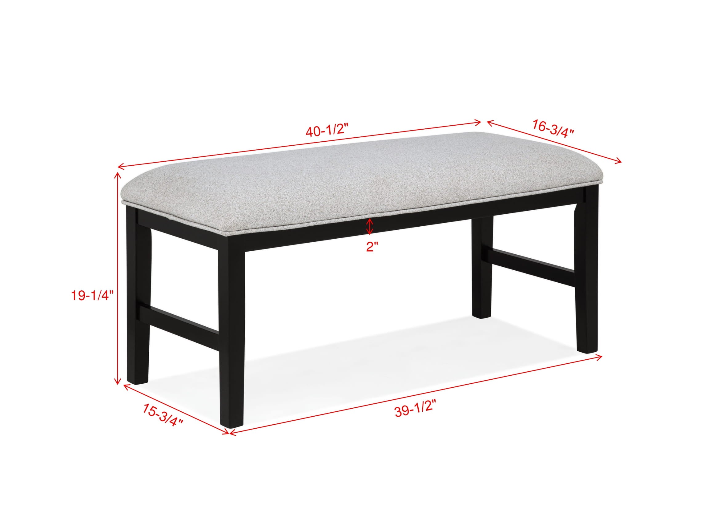 Sebastian Dove Dining Bench