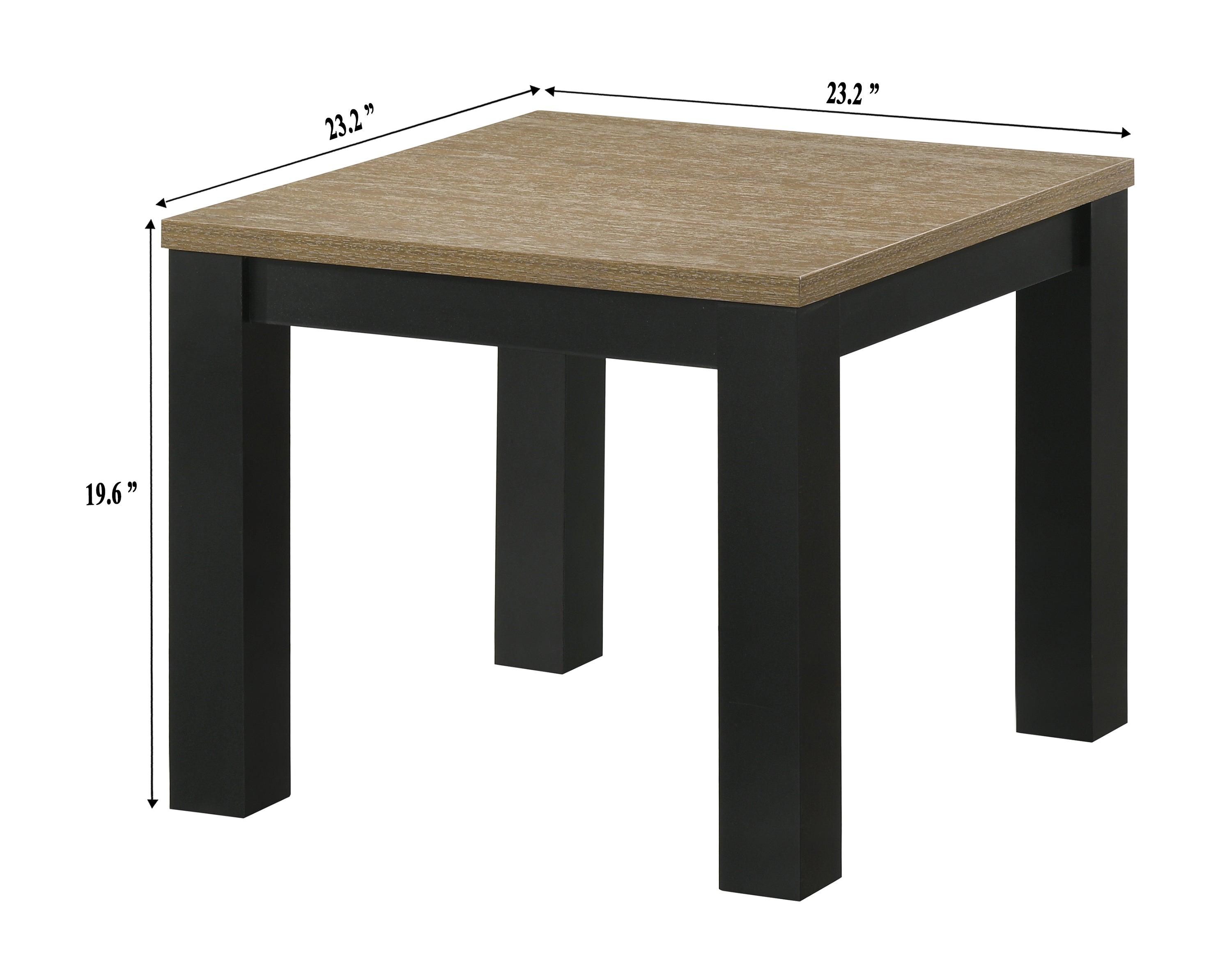 Theo Natural/Black 3-Piece Cocktail Set