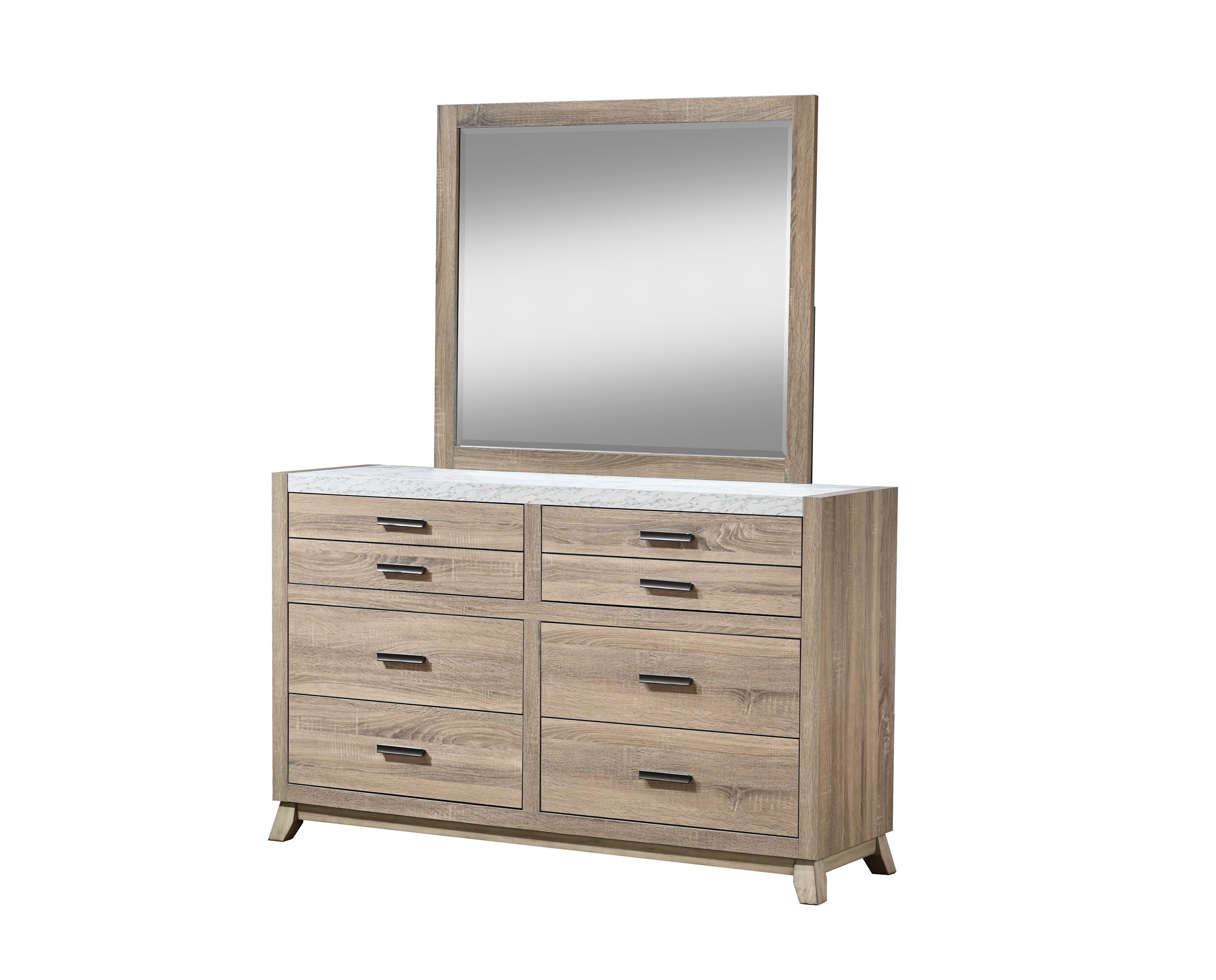 Tilston Natural Dresser Mirror (Mirror Only)