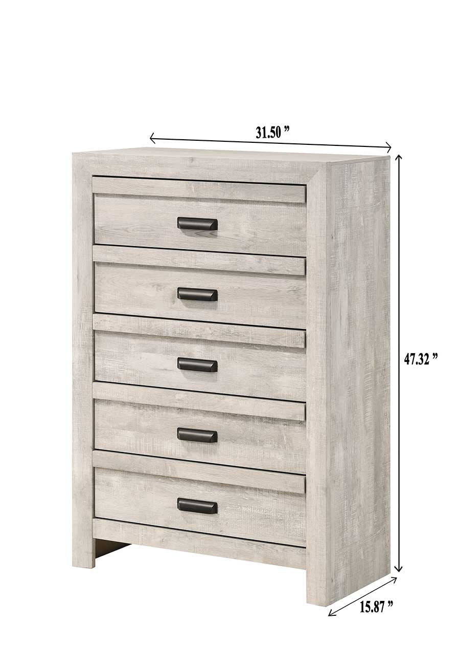 Valor Beige Panel Bedroom Set