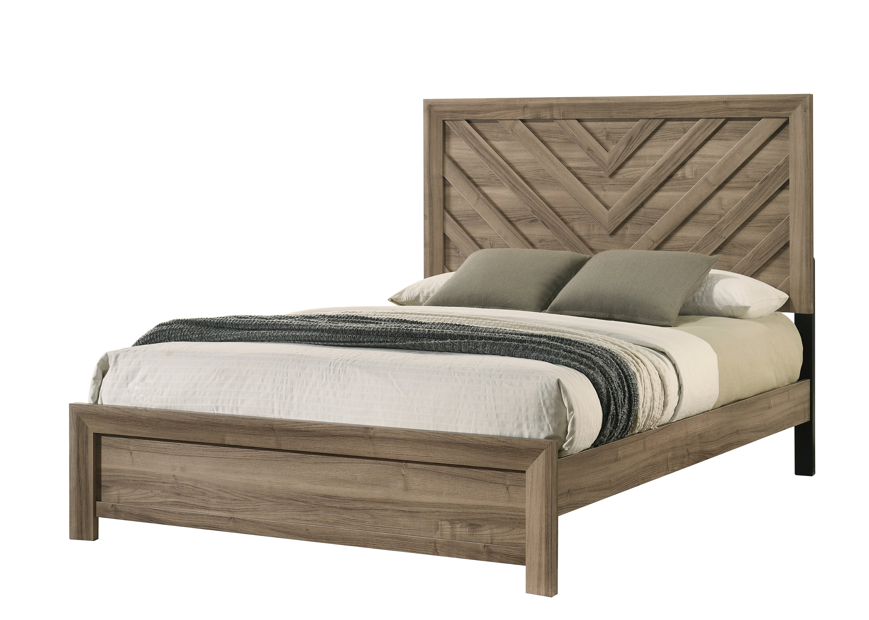 Valor Light Brown Youth Bedroom Set