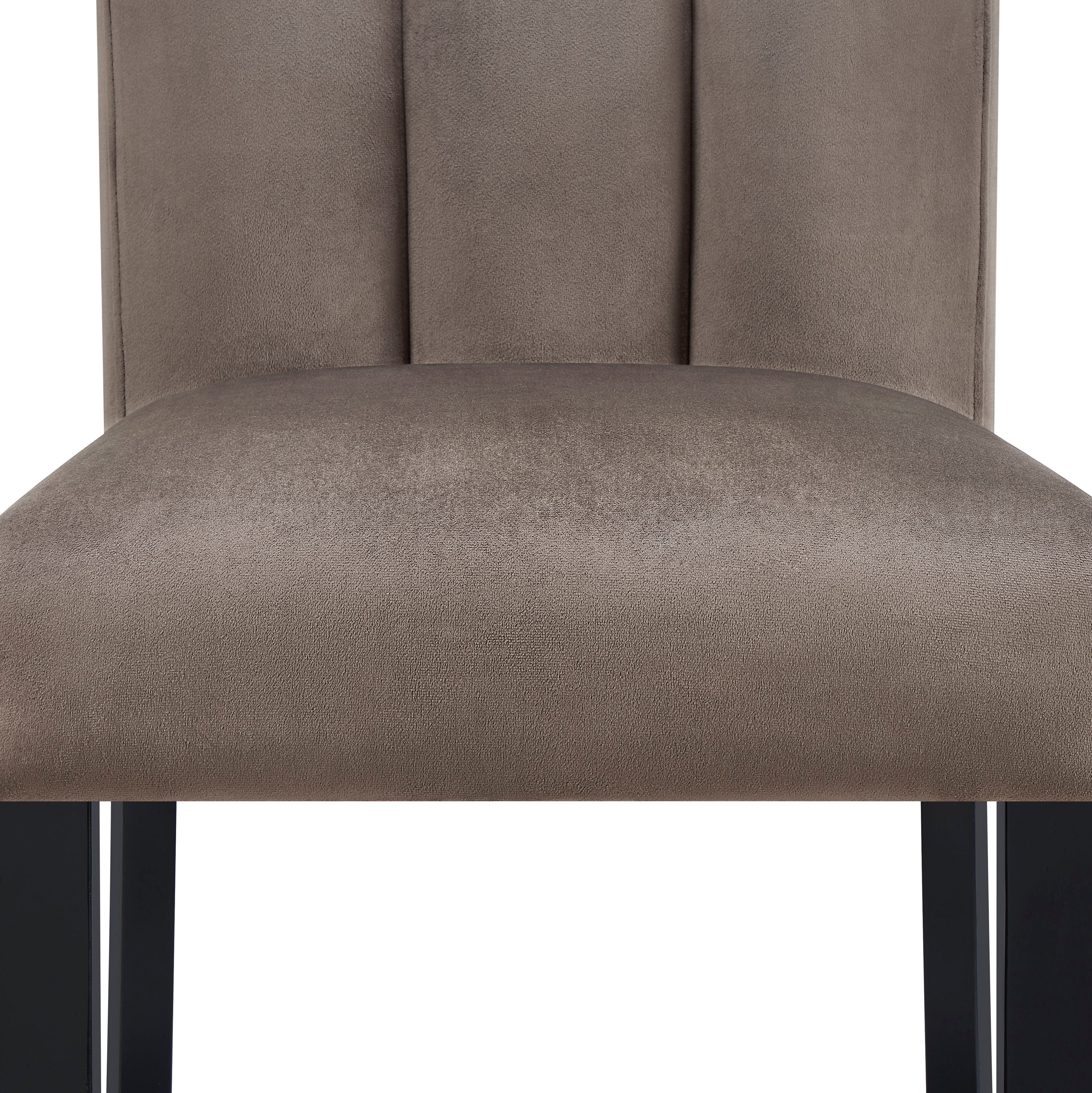 Vega Black/Brown Counter Height Chair, Set of 2