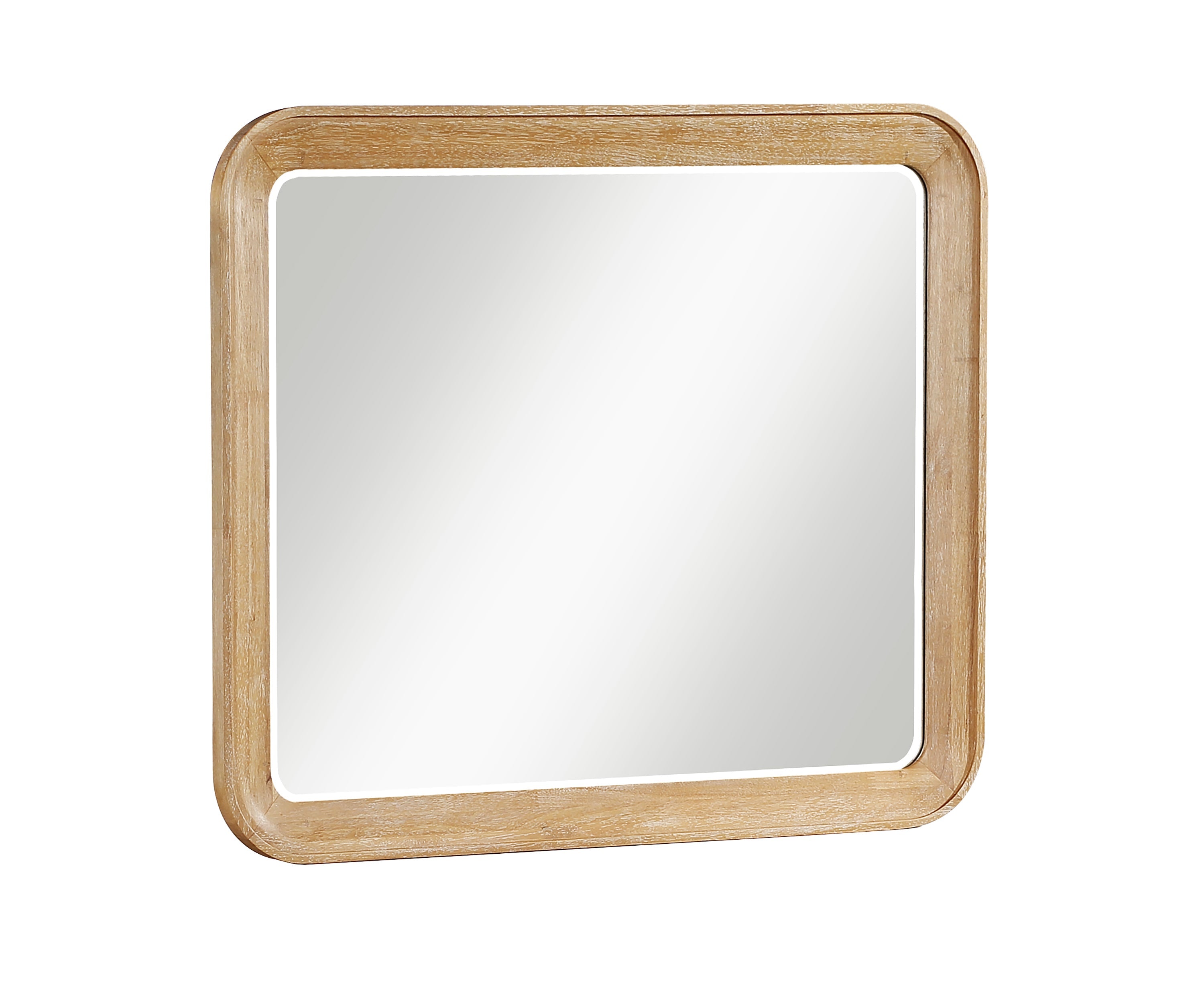 Westcott Cerused Natural Bedroom Mirror (Mirror Only)