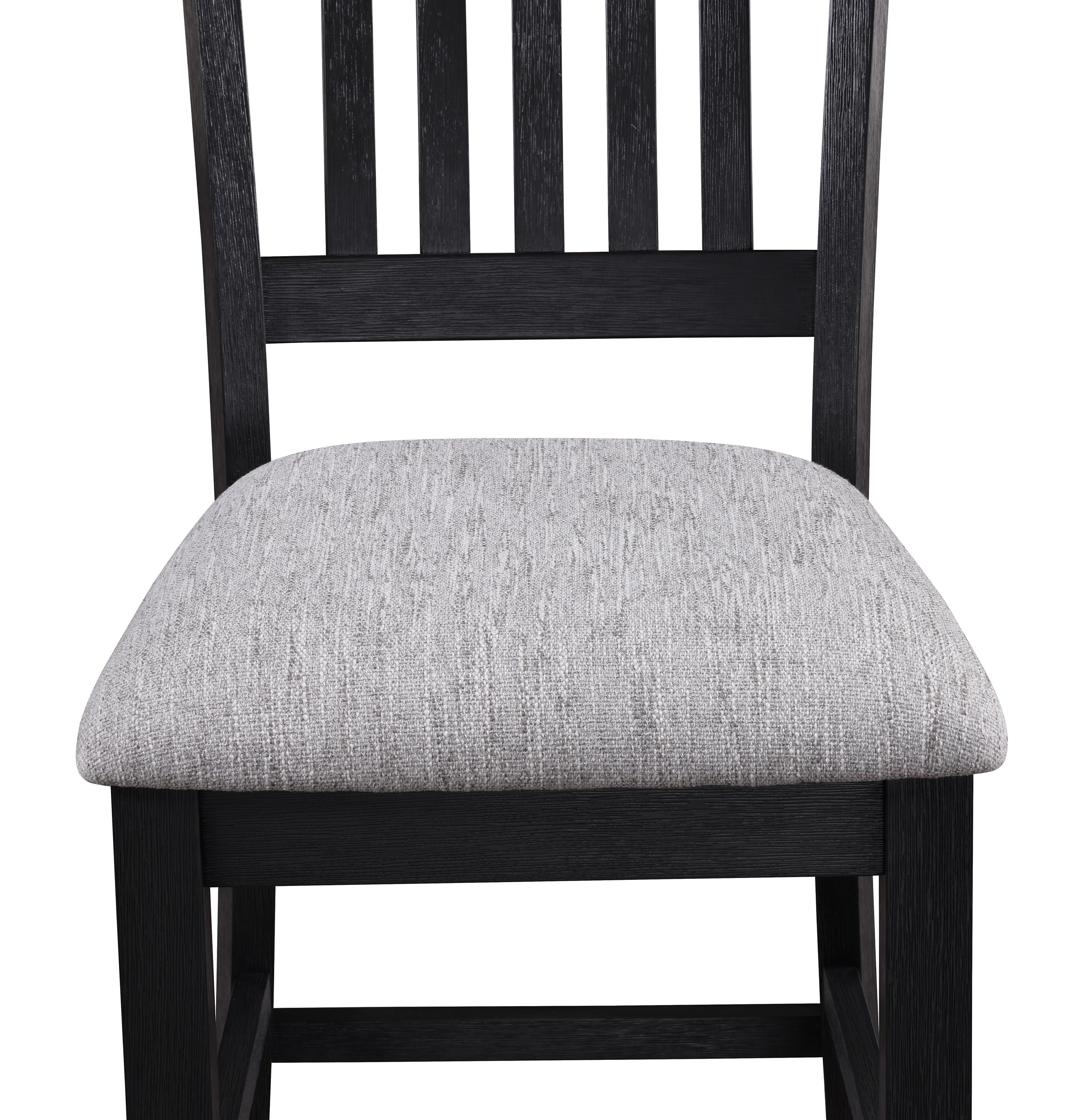 Buford - Counter Height Chair (Set of 2) - Charcoal / Light Gray