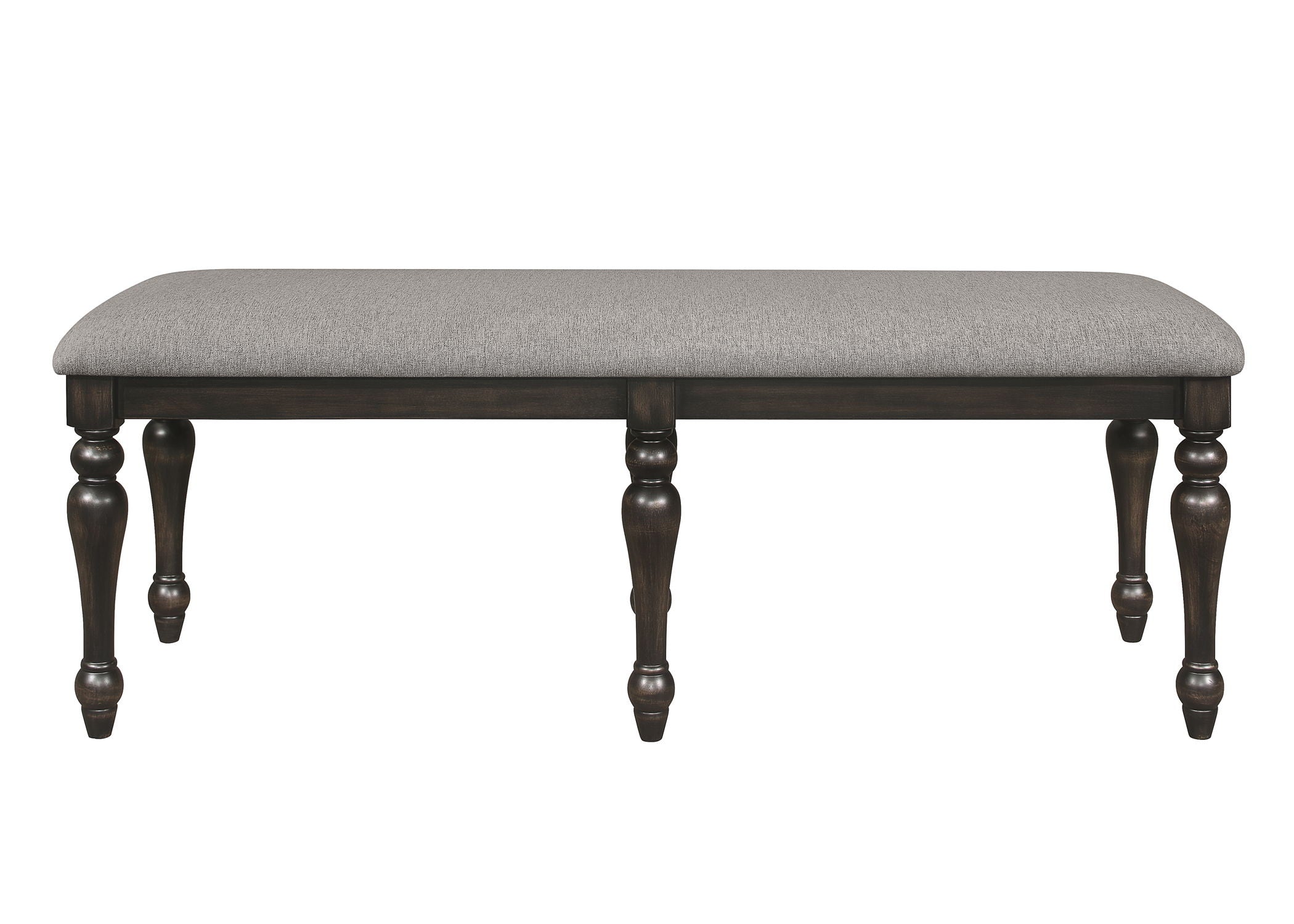 Hilara - Bench - Gray / Charcoal